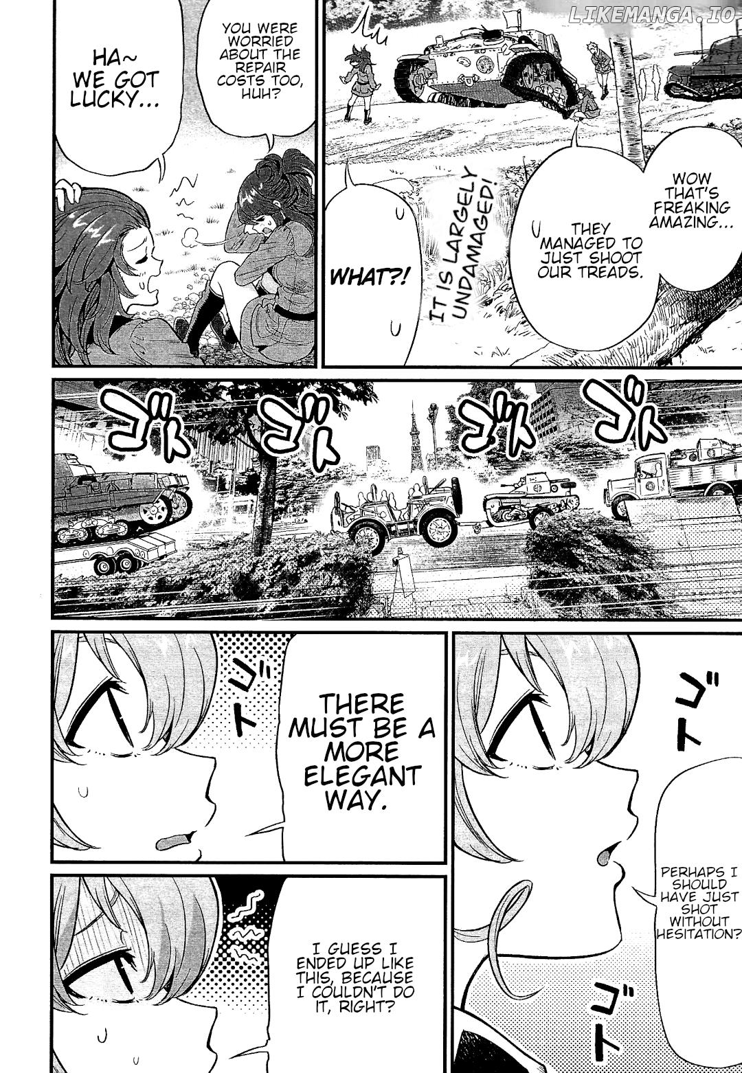 Girls und Panzer: Avanti! Anzio Koukou chapter 9.1 - page 38