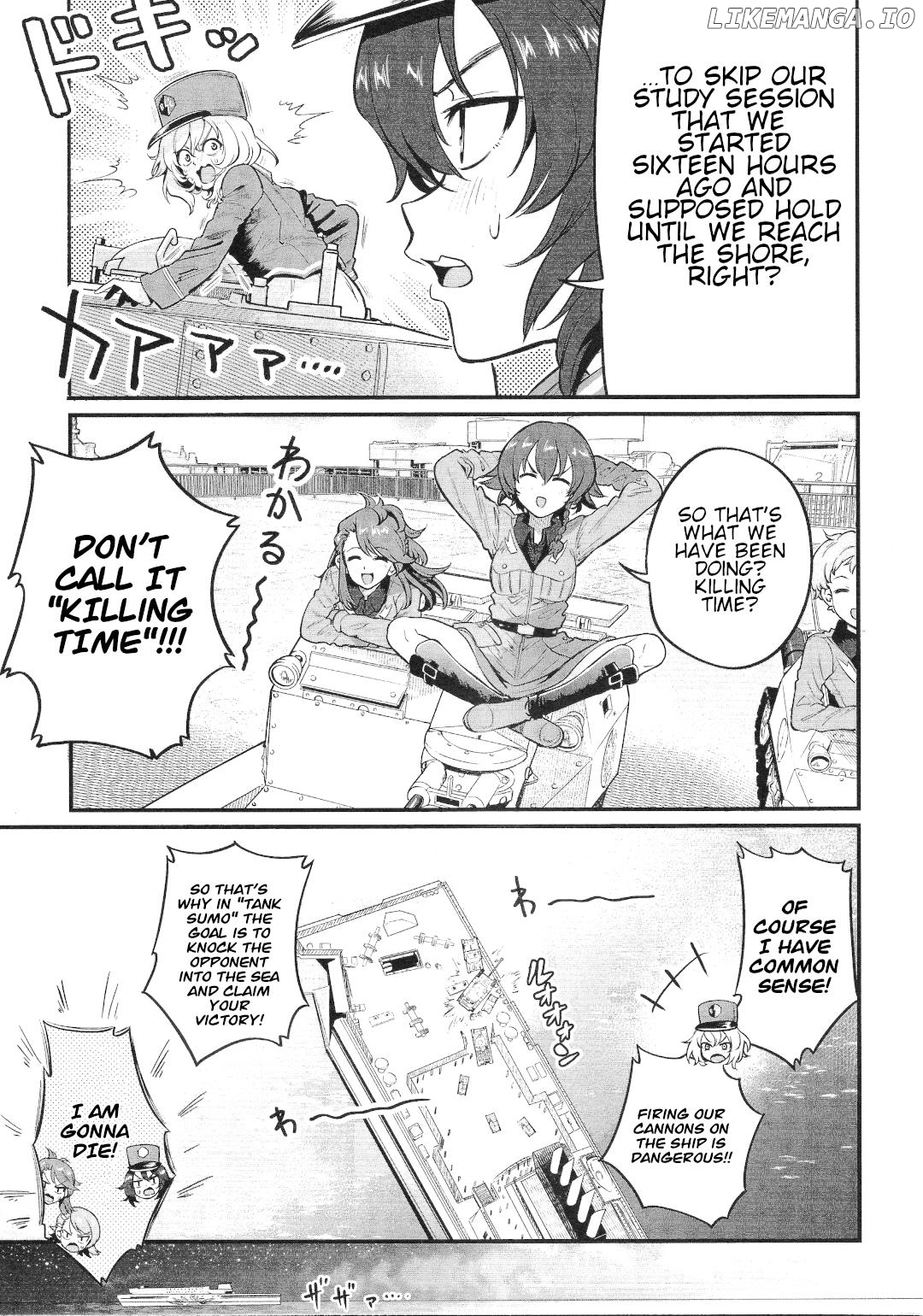 Girls und Panzer: Avanti! Anzio Koukou chapter 9.1 - page 7