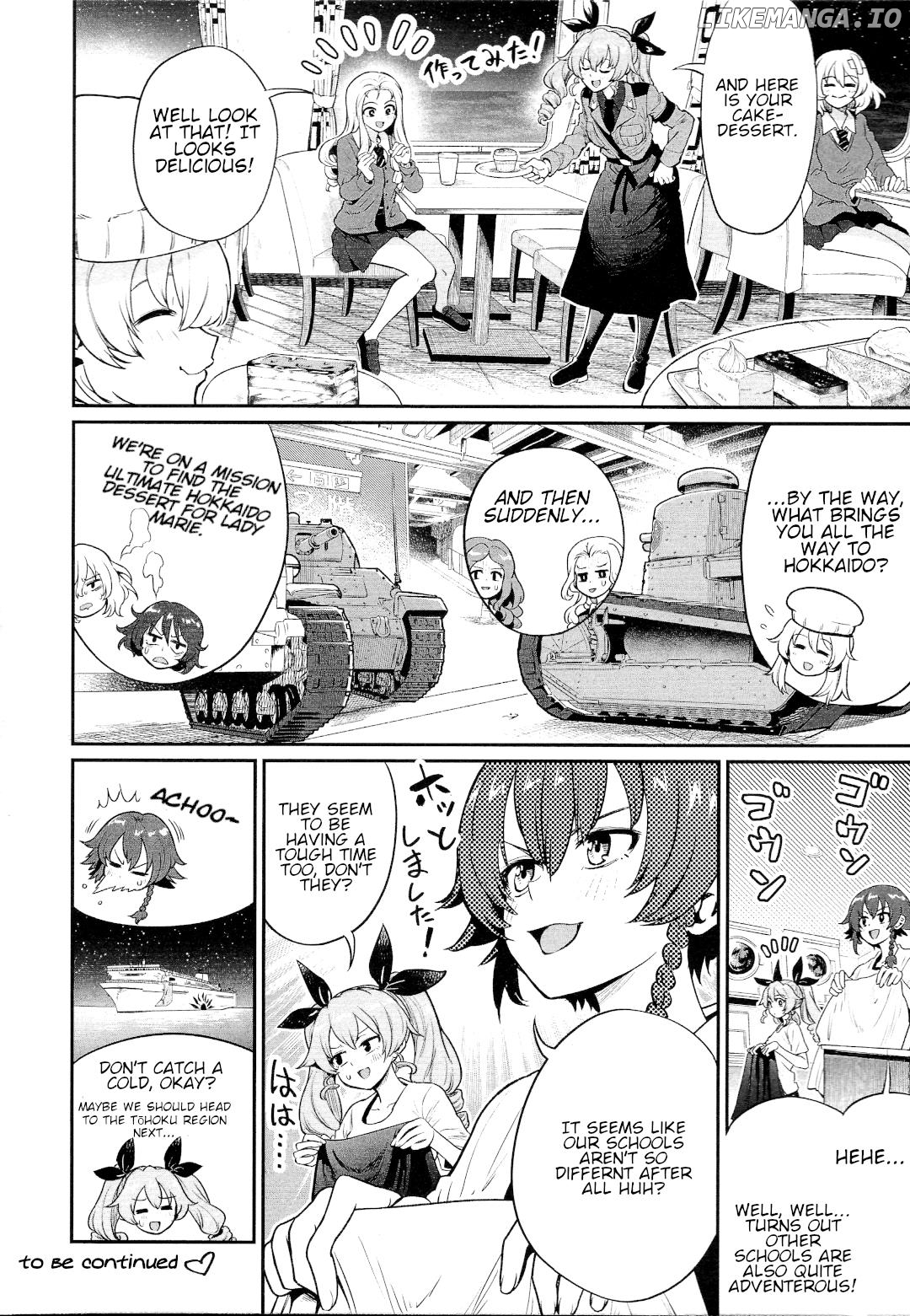Girls und Panzer: Avanti! Anzio Koukou chapter 9.1 - page 8
