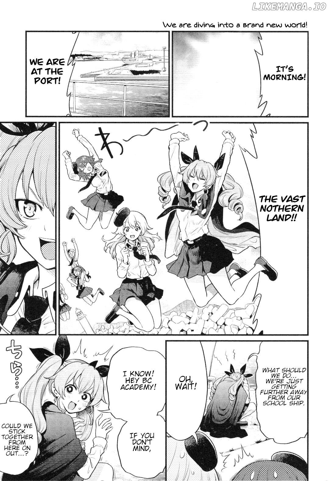 Girls und Panzer: Avanti! Anzio Koukou chapter 9.1 - page 9
