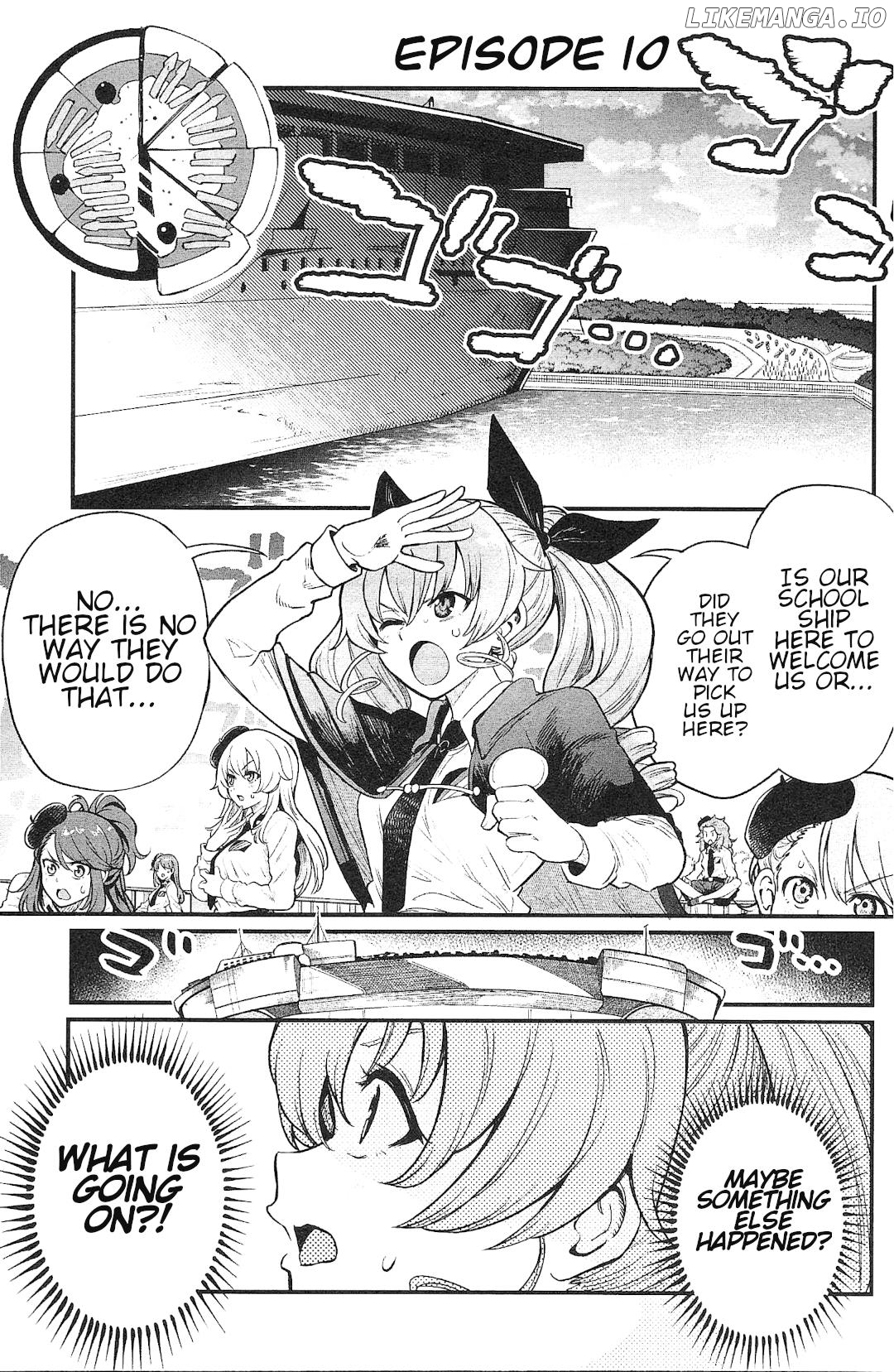 Girls und Panzer: Avanti! Anzio Koukou chapter 10 - page 1