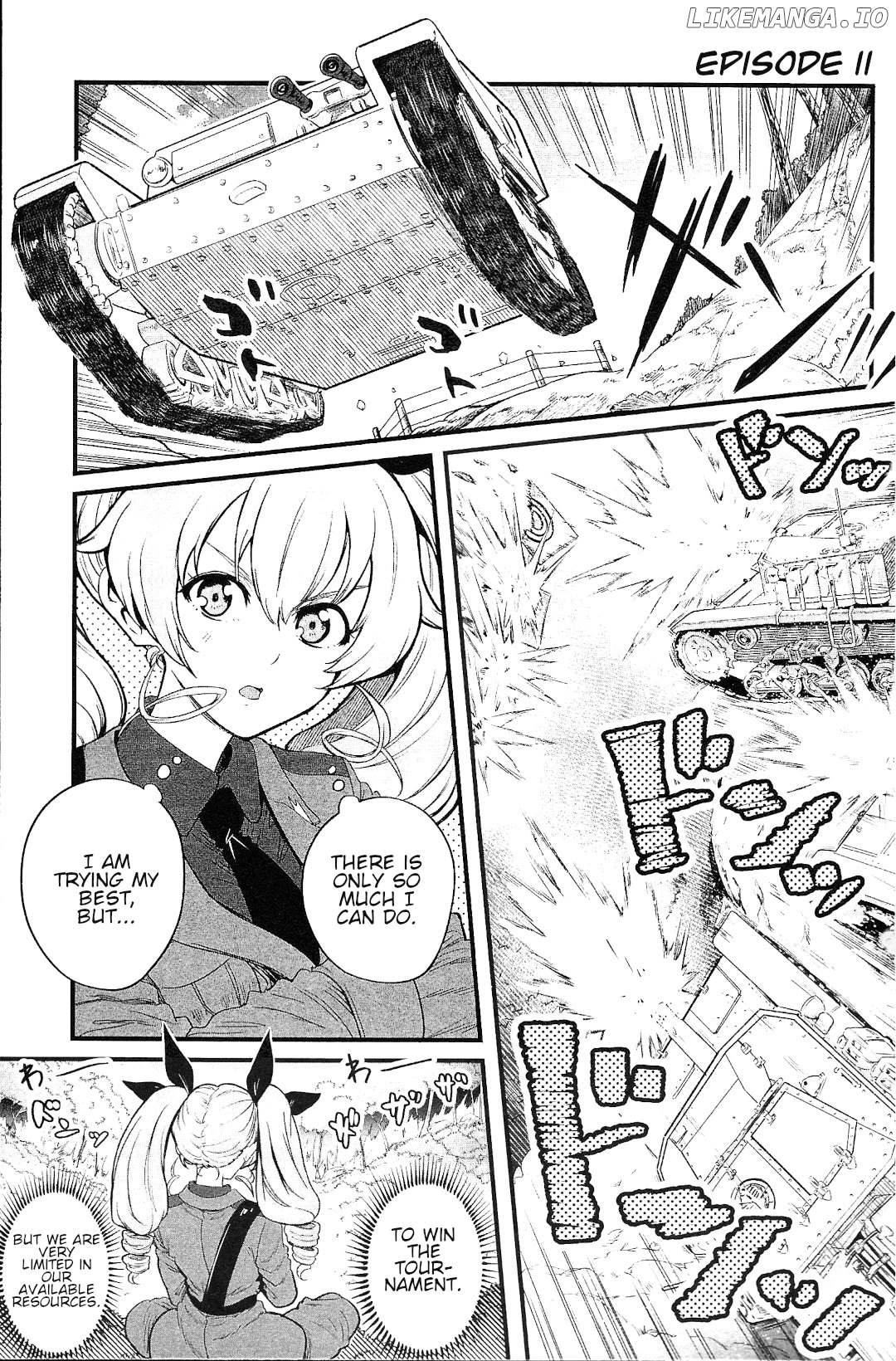 Girls und Panzer: Avanti! Anzio Koukou chapter 11 - page 1