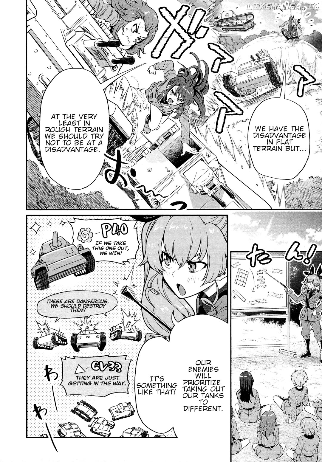 Girls und Panzer: Avanti! Anzio Koukou chapter 11 - page 2