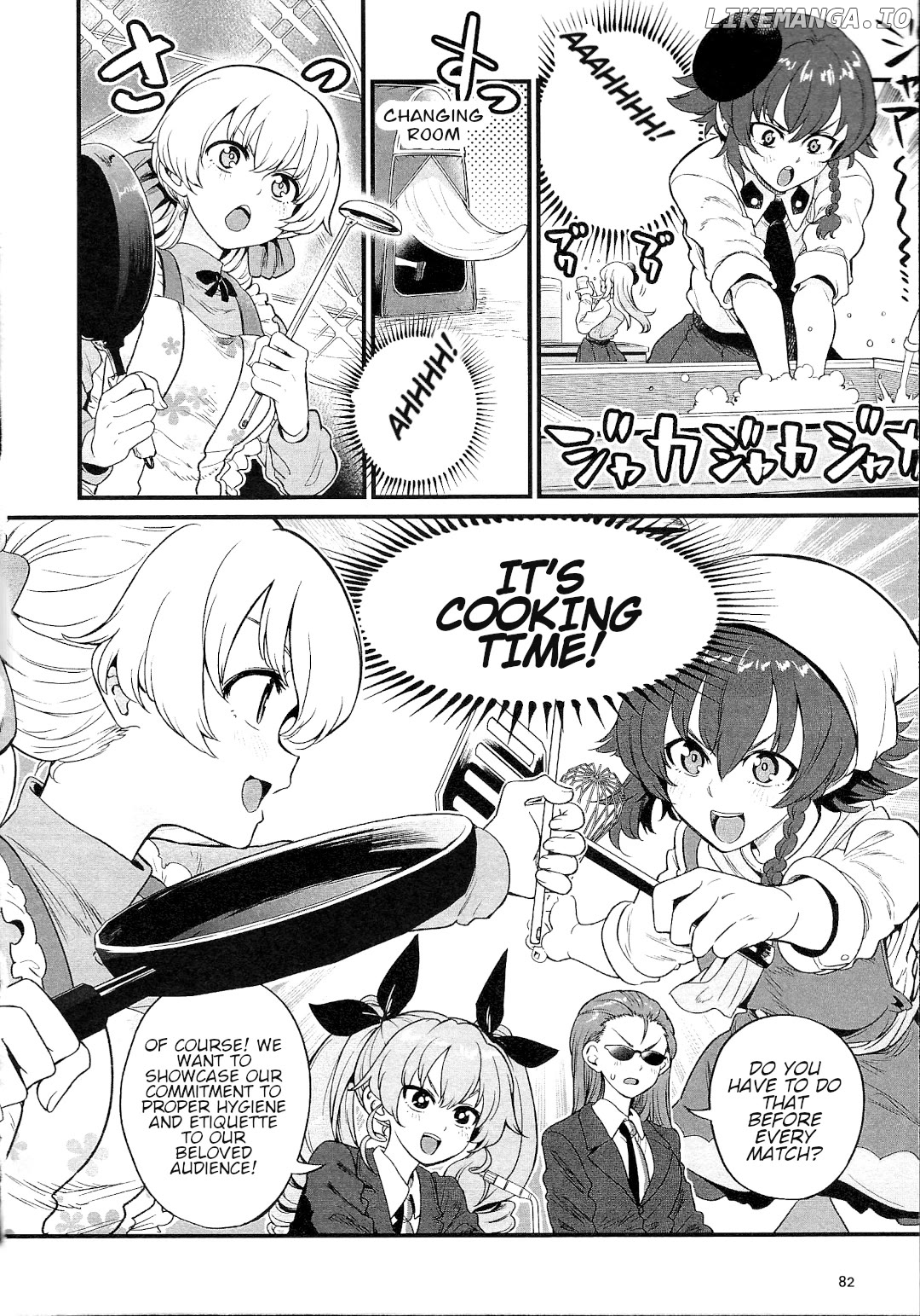 Girls und Panzer: Avanti! Anzio Koukou chapter 11 - page 8