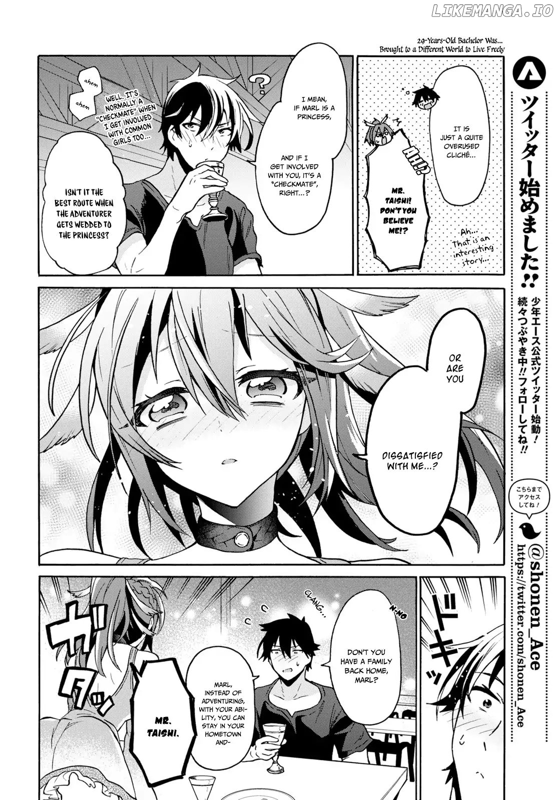 29-Sai Dokushin wa Isekai de Jiyuu ni Ikita……Katta chapter 4.2 - page 4
