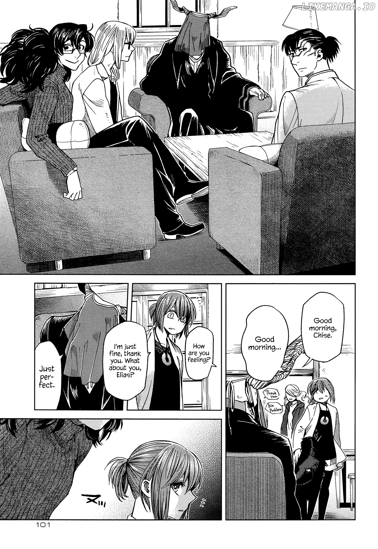 Mahou Tsukai no Yome chapter 33 - page 23