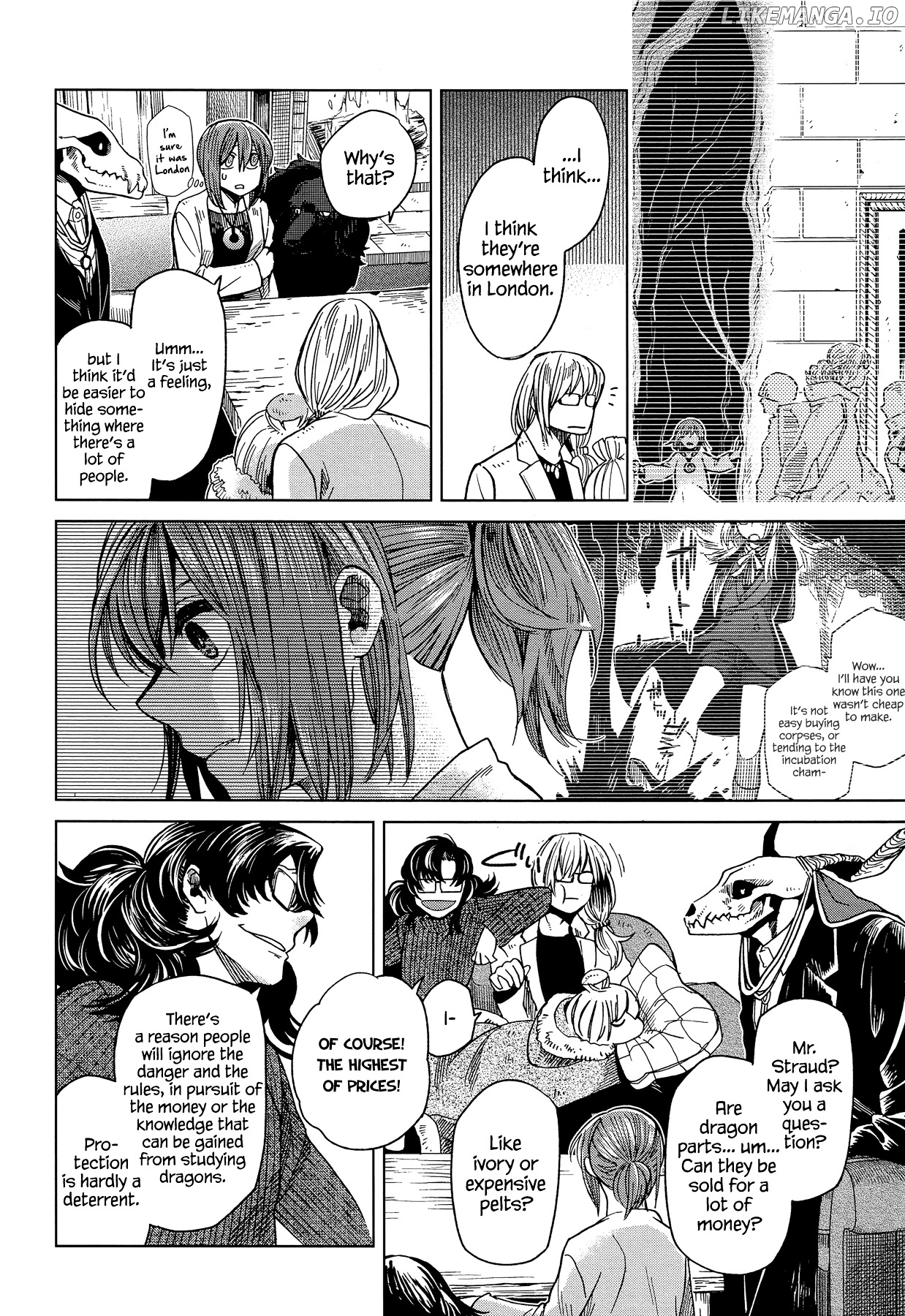 Mahou Tsukai no Yome chapter 33 - page 34