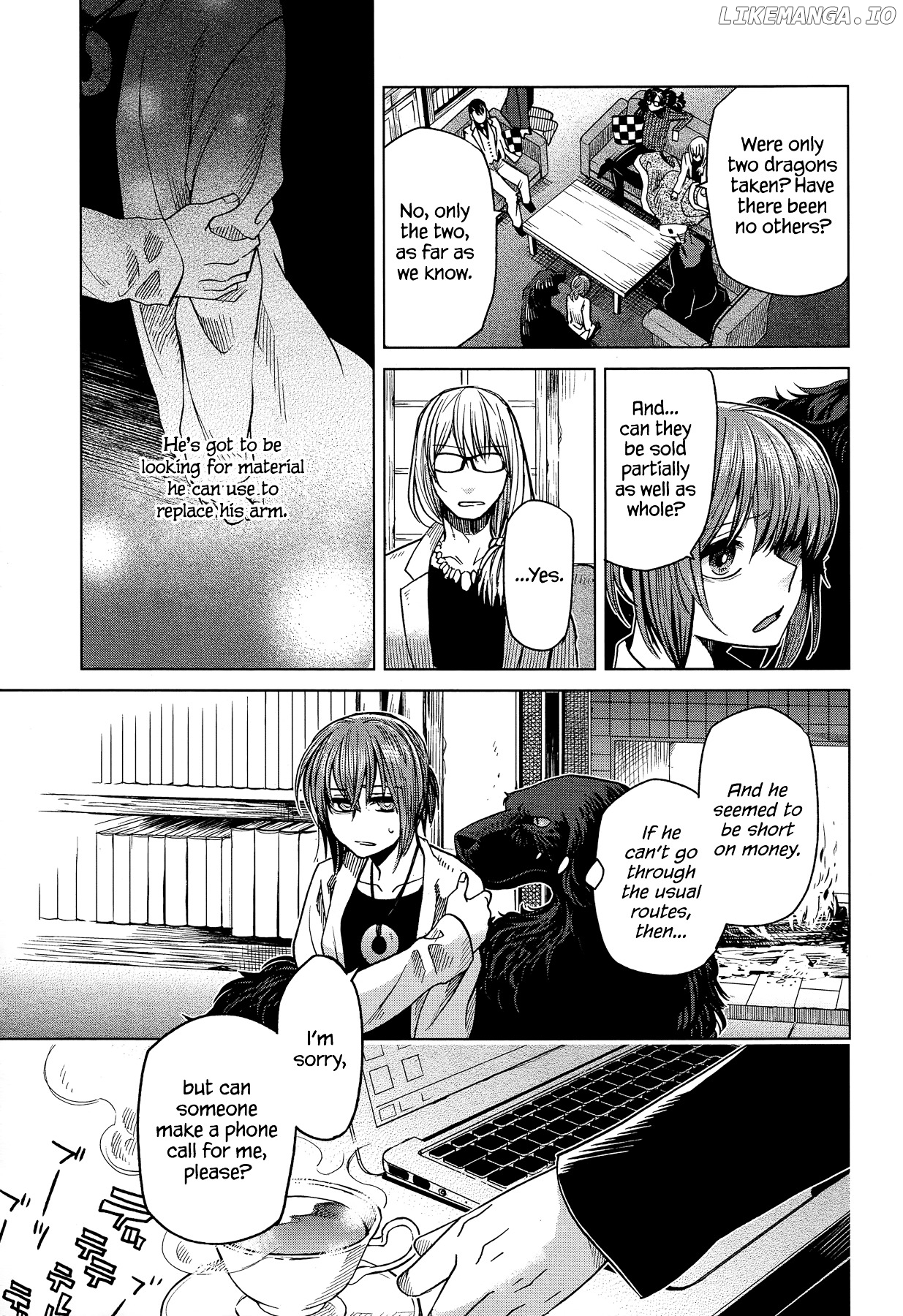 Mahou Tsukai no Yome chapter 33 - page 35