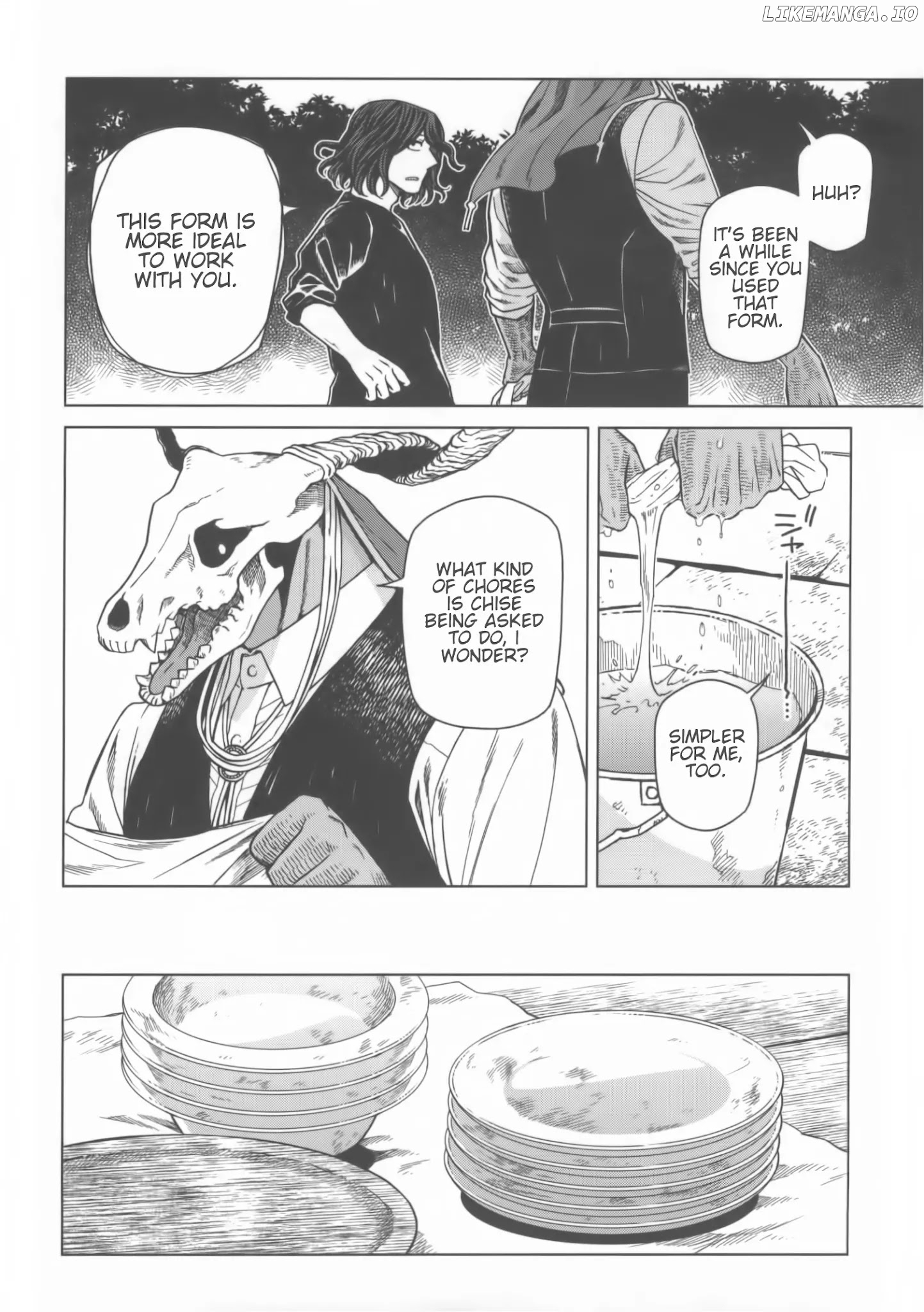 Mahou Tsukai no Yome chapter 55.5 - page 11