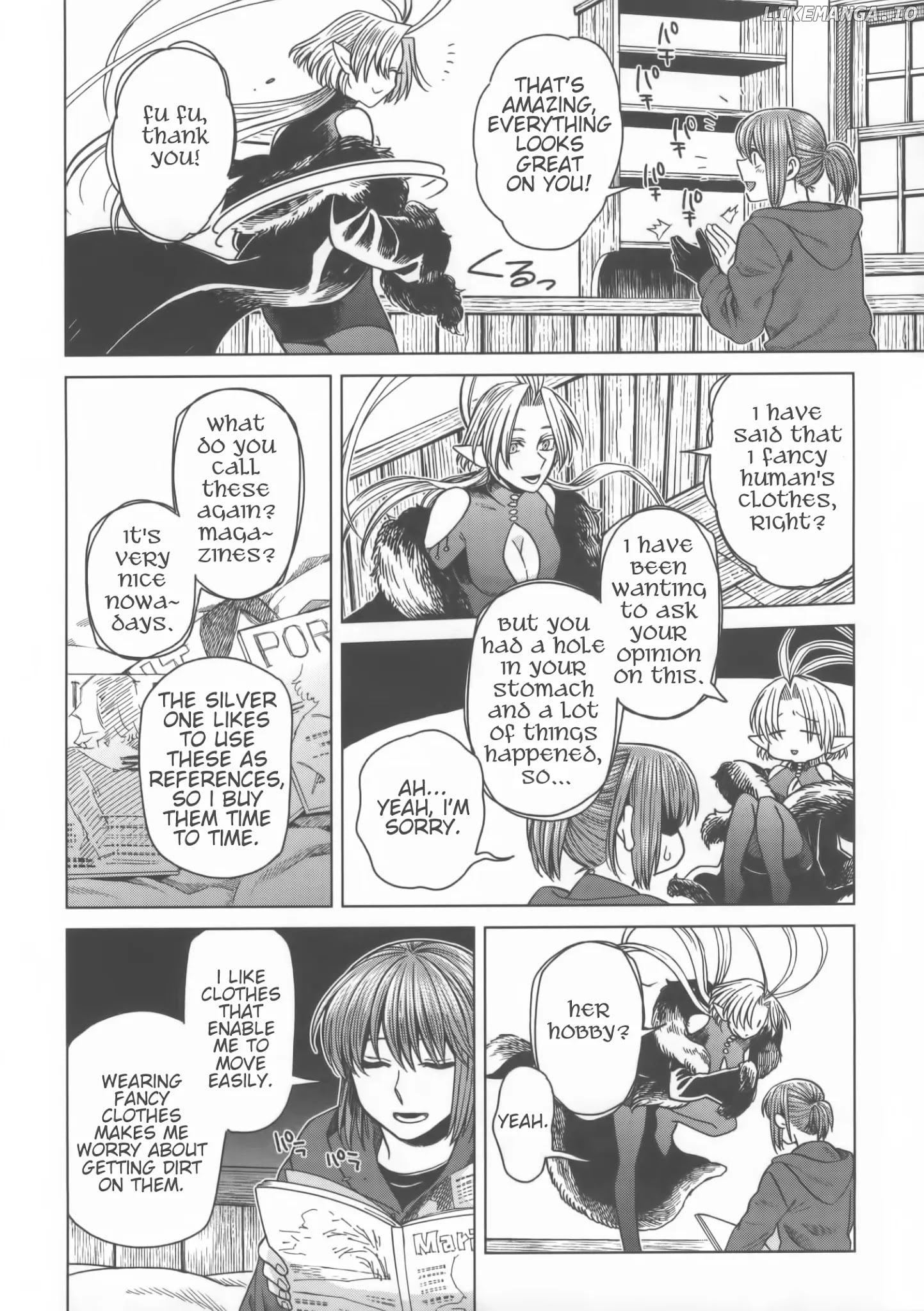 Mahou Tsukai no Yome chapter 55.5 - page 19