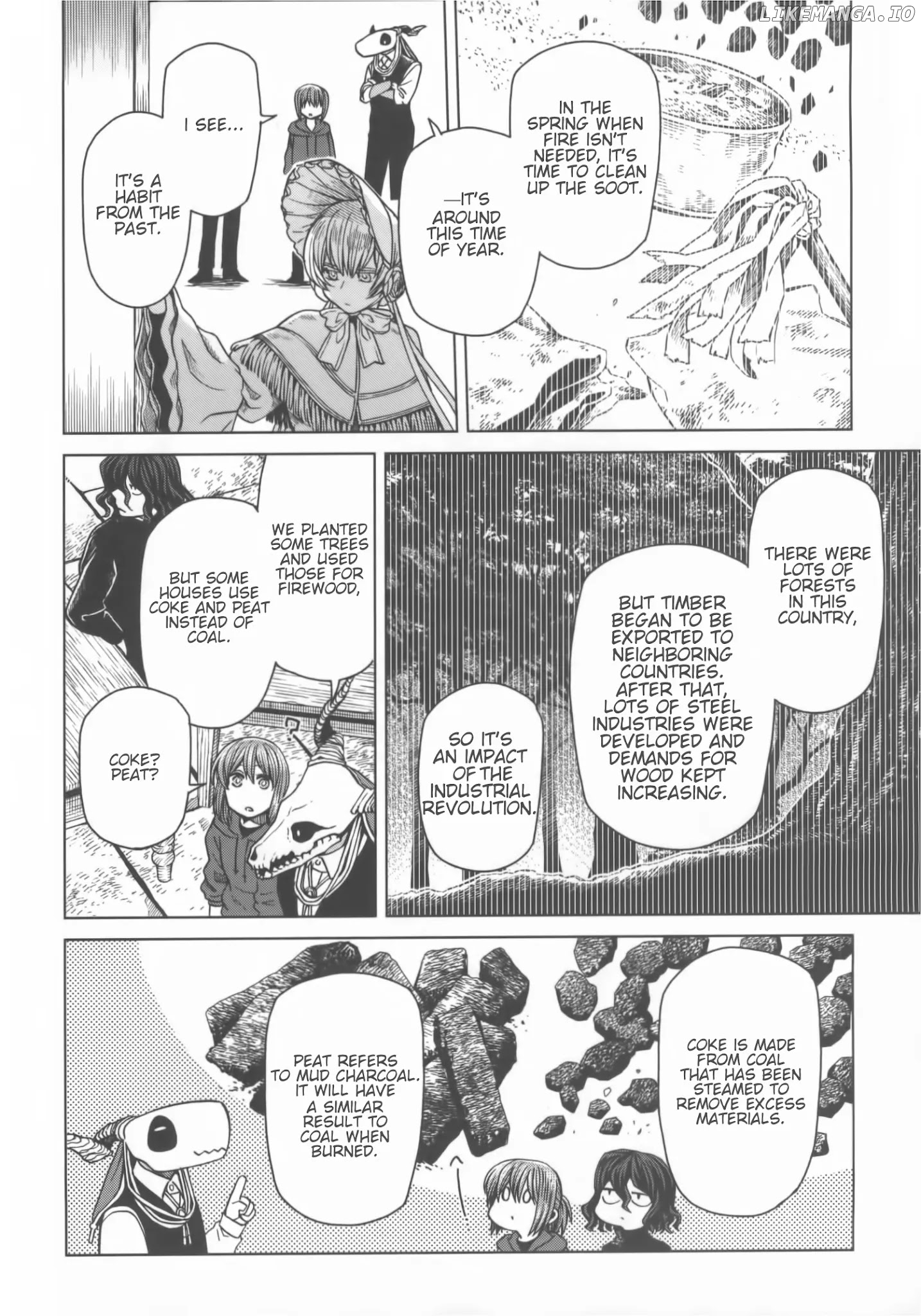 Mahou Tsukai no Yome chapter 55.5 - page 7