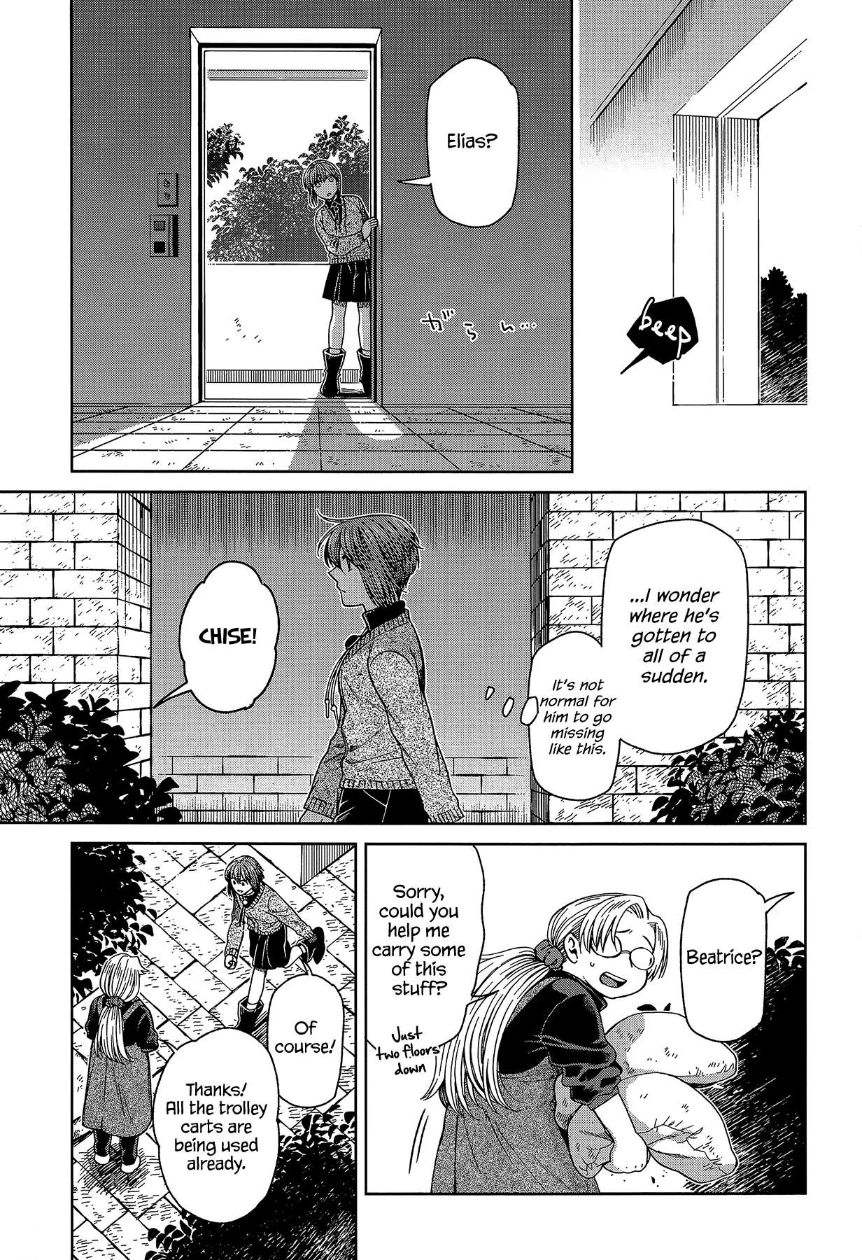 Mahou Tsukai no Yome chapter 63 - page 1