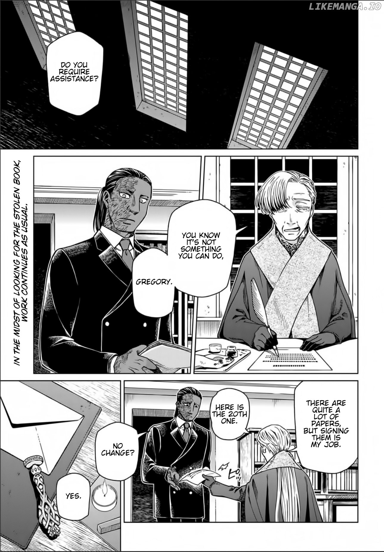 Mahou Tsukai no Yome chapter 73 - page 1