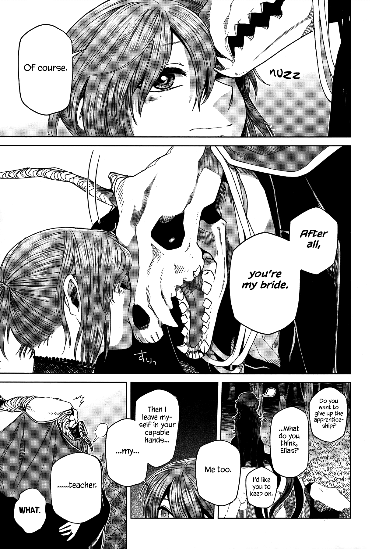 Mahou Tsukai no Yome chapter 45 - page 57