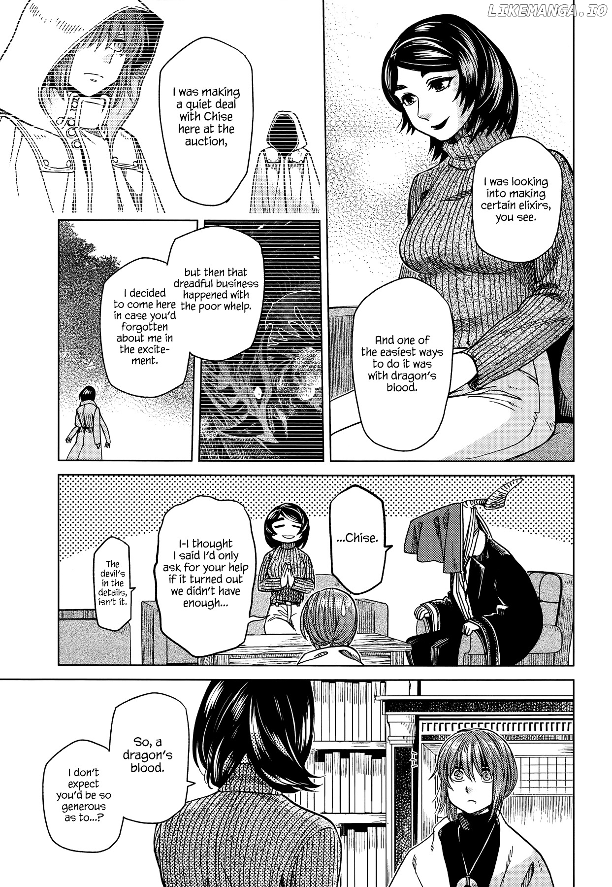 Mahou Tsukai no Yome chapter 37 - page 12