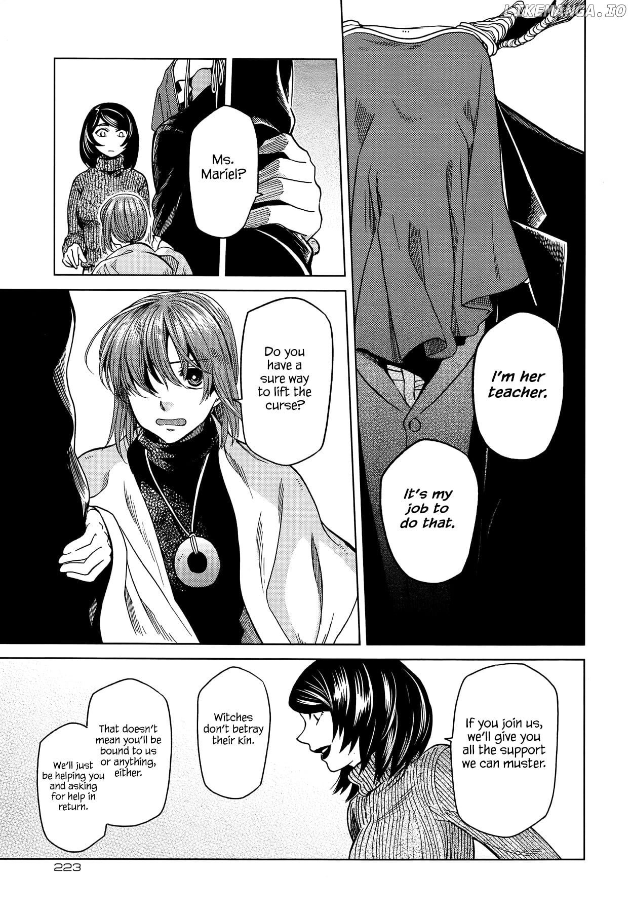 Mahou Tsukai no Yome chapter 37 - page 22