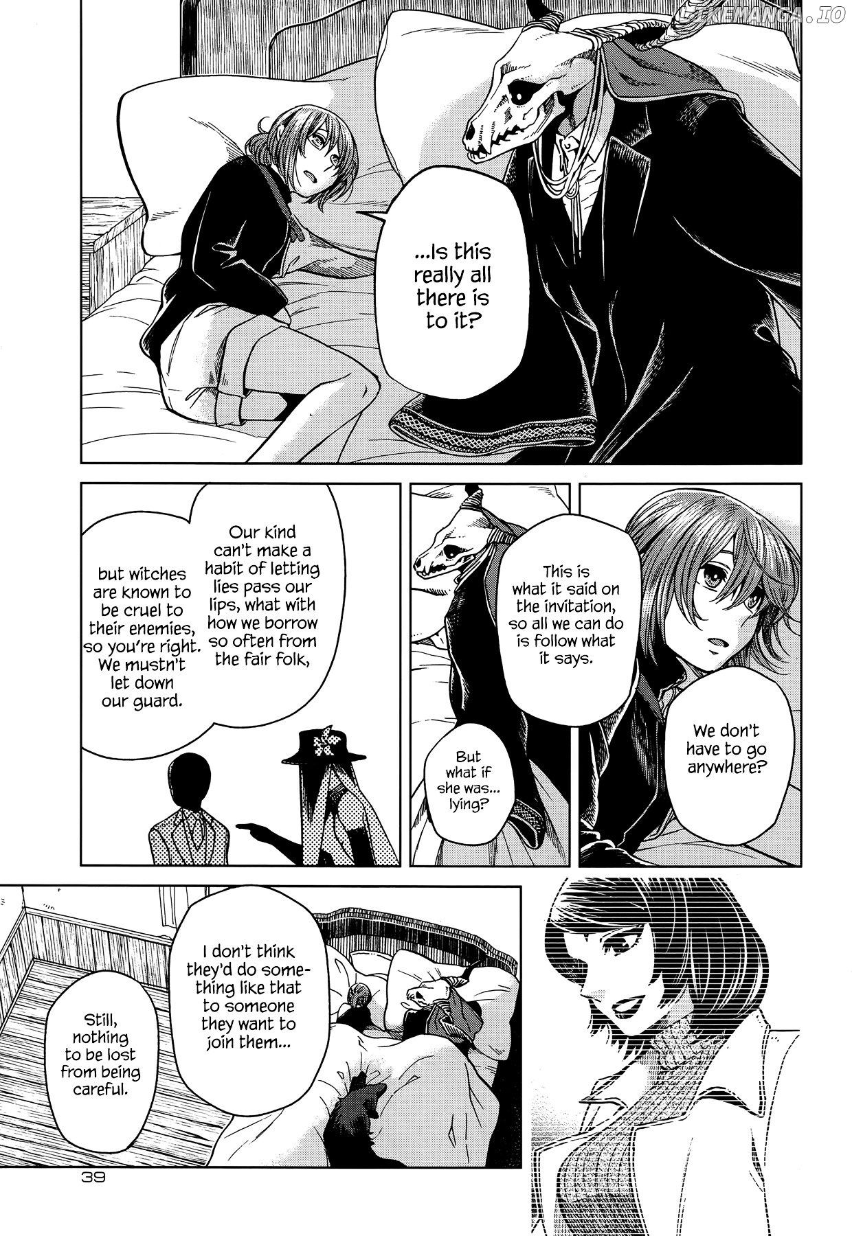Mahou Tsukai no Yome chapter 38 - page 11