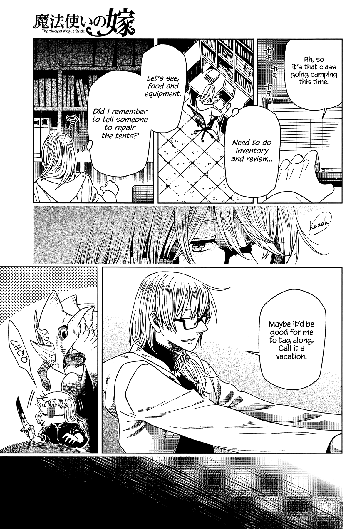 Mahou Tsukai no Yome chapter 59 - page 35
