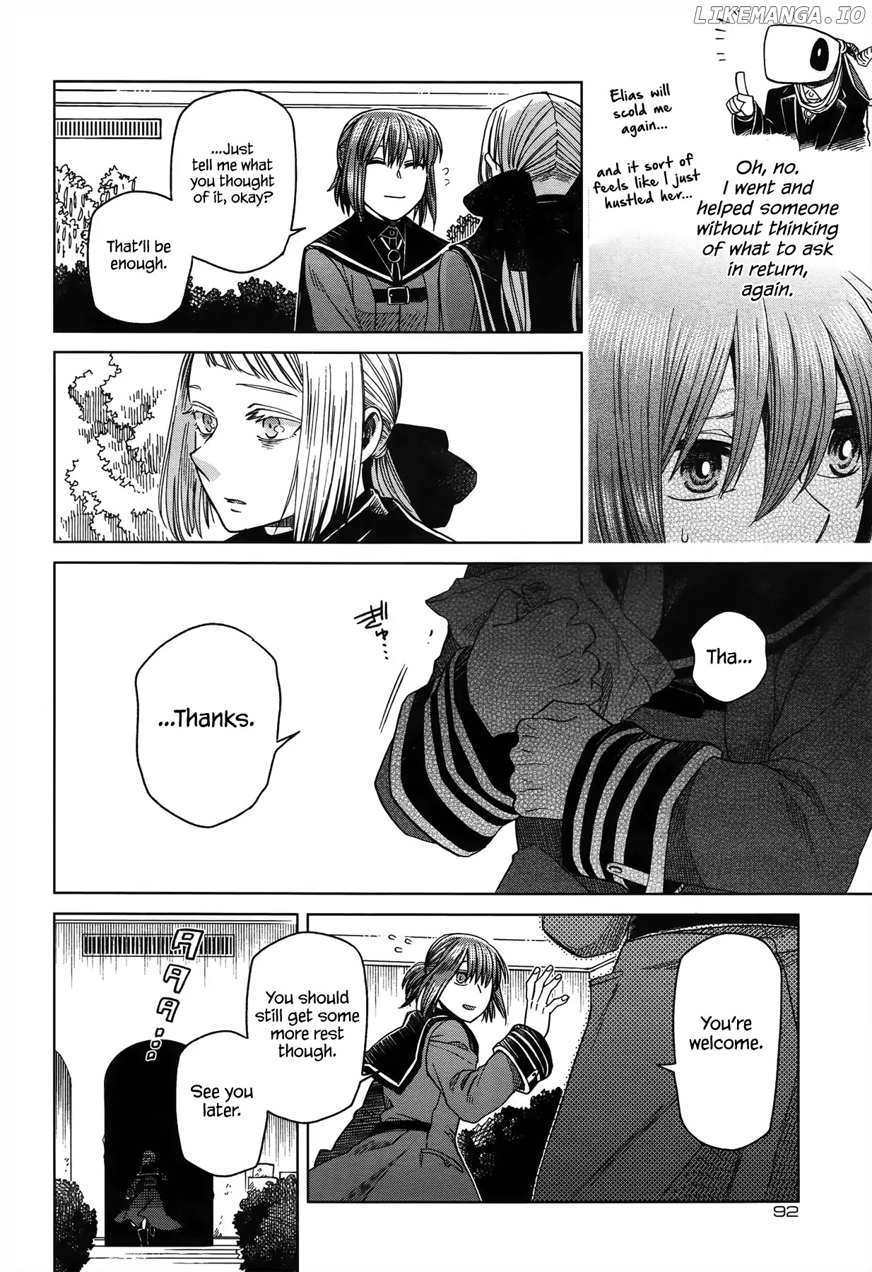 Mahou Tsukai no Yome chapter 48 - page 8
