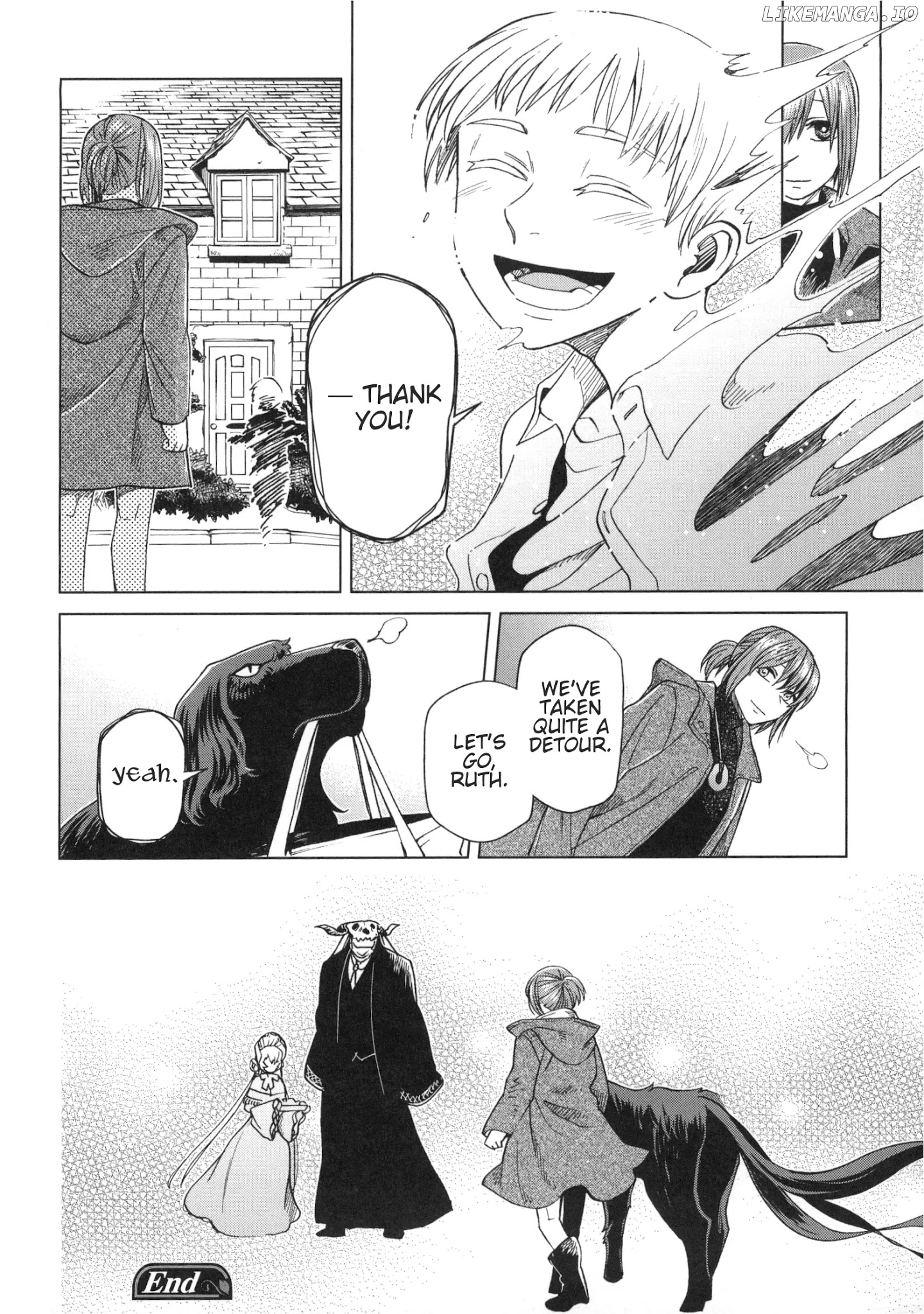 Mahou Tsukai no Yome chapter 76.5 - page 38