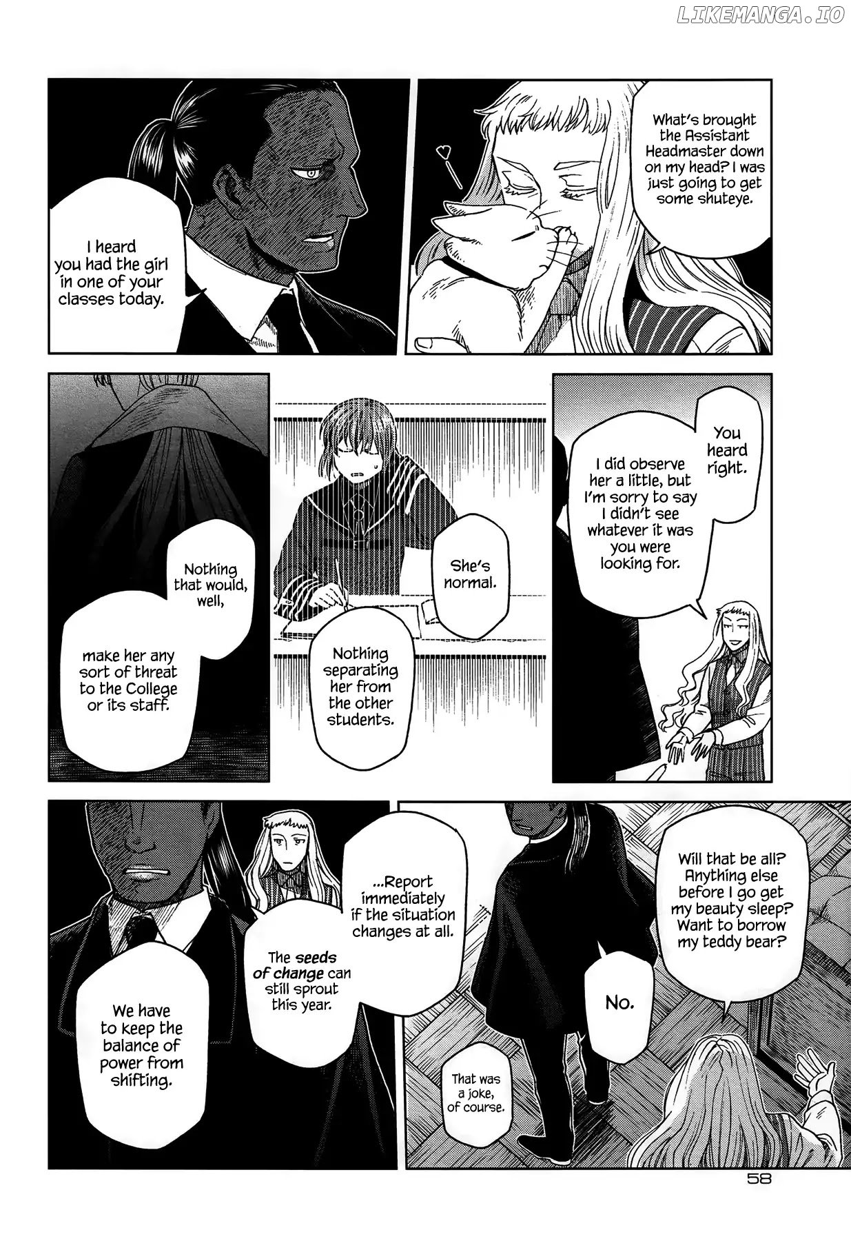 Mahou Tsukai no Yome chapter 49 - page 18