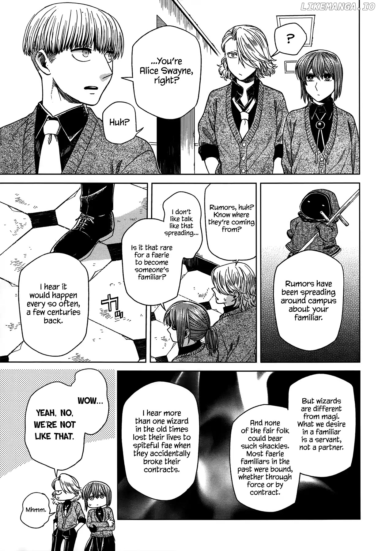 Mahou Tsukai no Yome chapter 49 - page 7