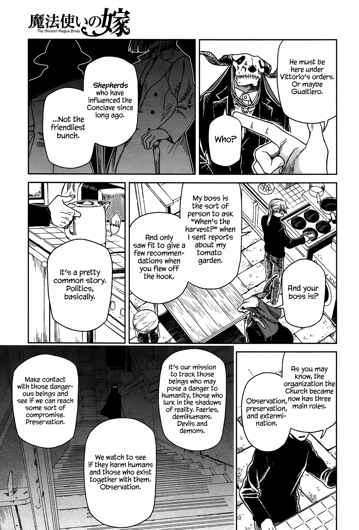 Mahou Tsukai no Yome chapter 51 - page 11