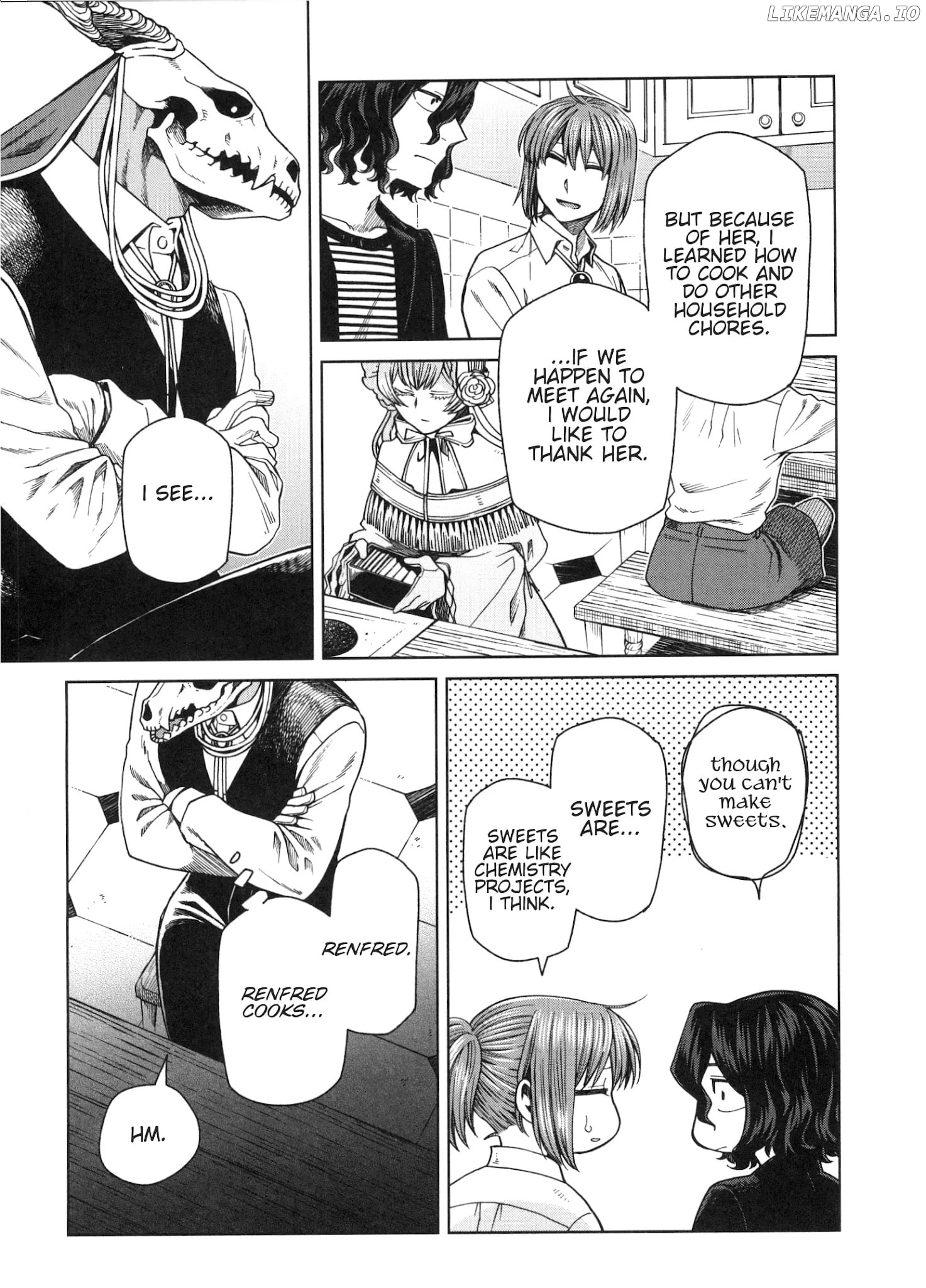 Mahou Tsukai no Yome chapter 80.5 - page 12