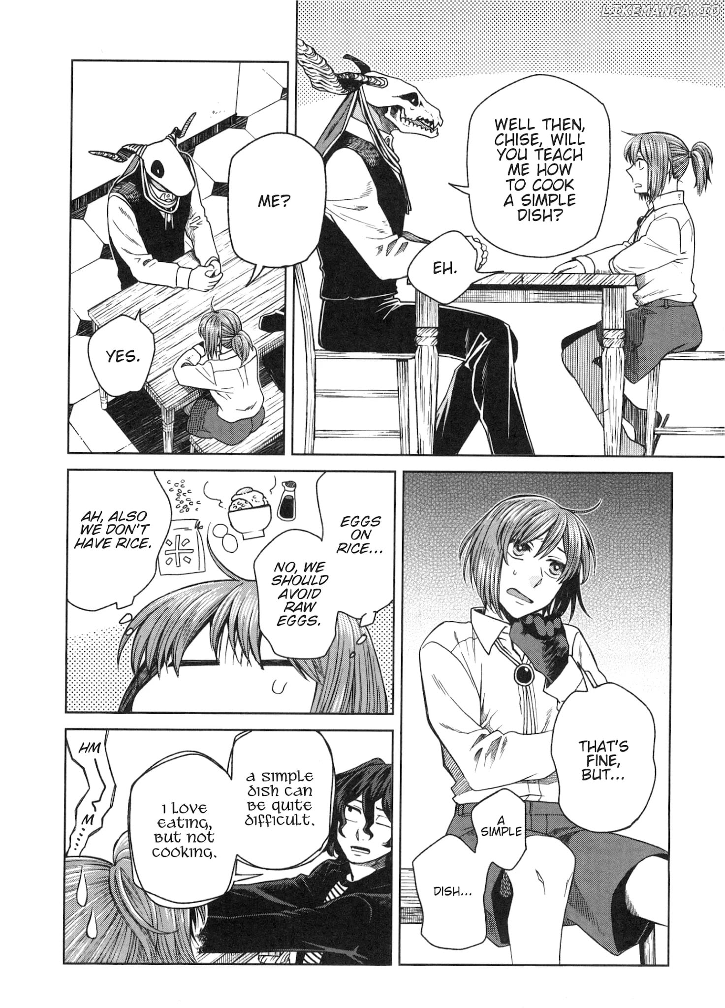 Mahou Tsukai no Yome chapter 80.5 - page 13
