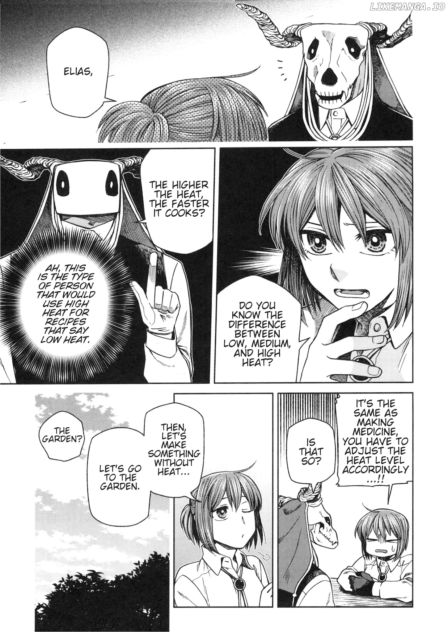 Mahou Tsukai no Yome chapter 80.5 - page 14