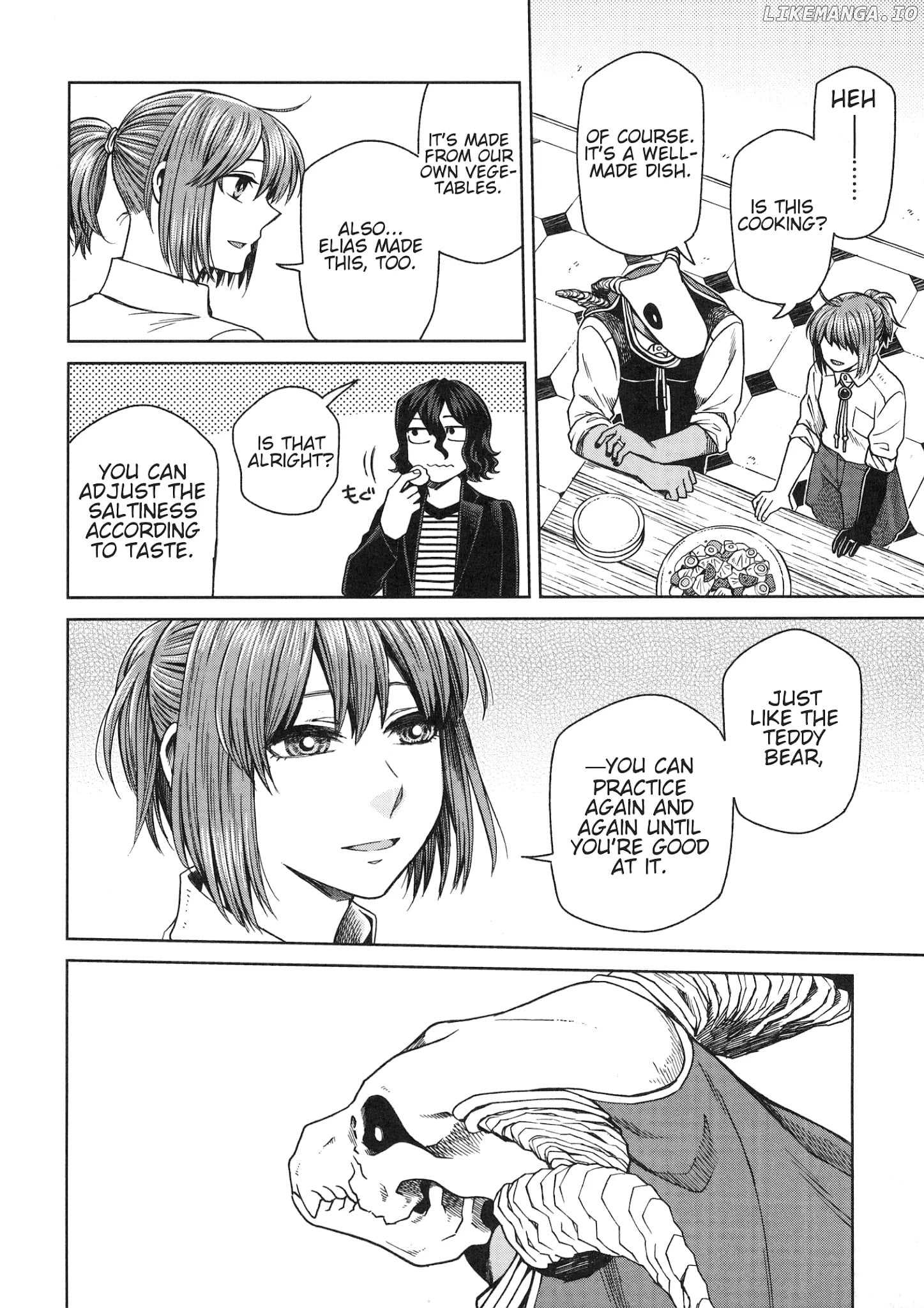 Mahou Tsukai no Yome chapter 80.5 - page 17