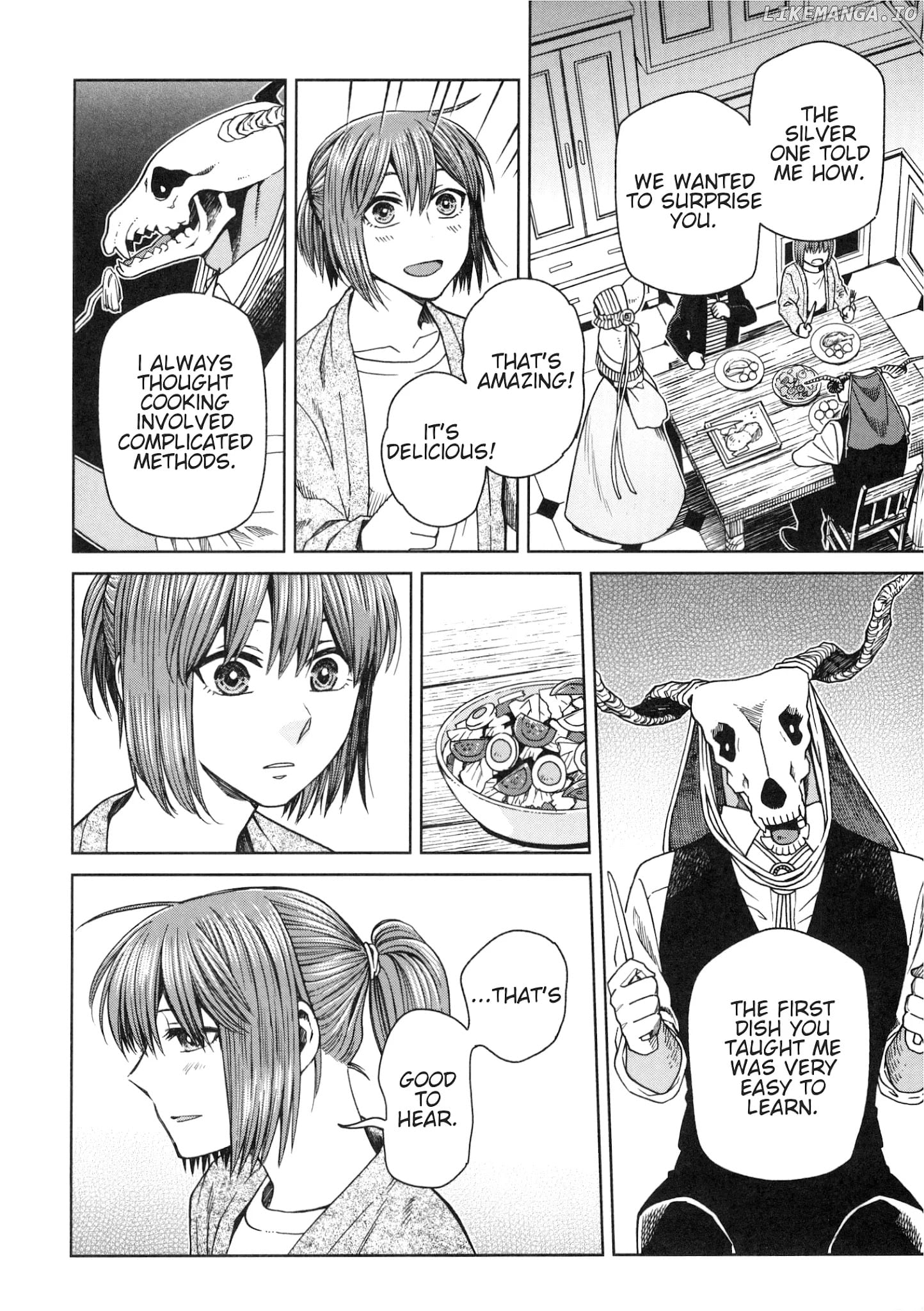 Mahou Tsukai no Yome chapter 80.5 - page 25
