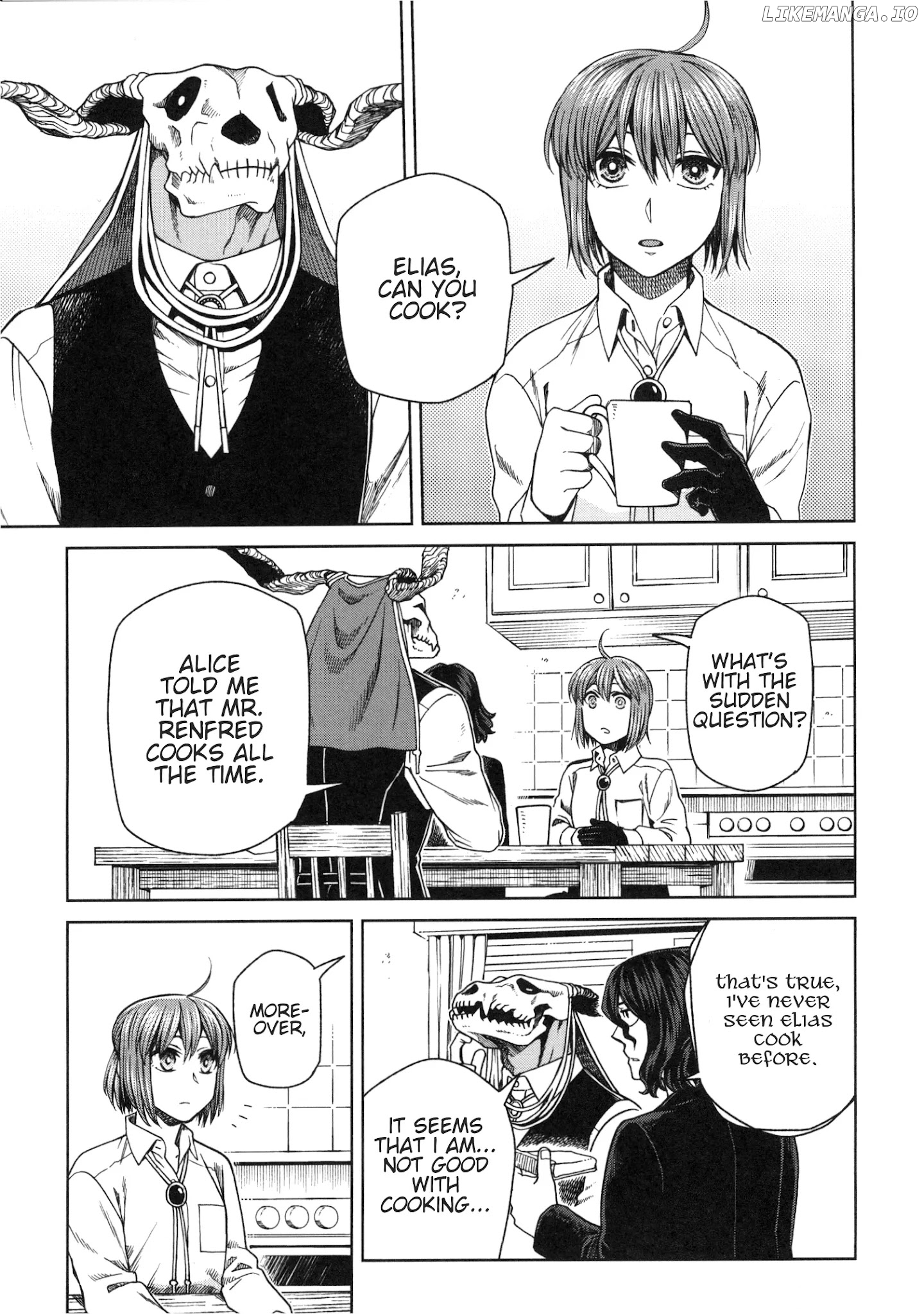 Mahou Tsukai no Yome chapter 80.5 - page 8
