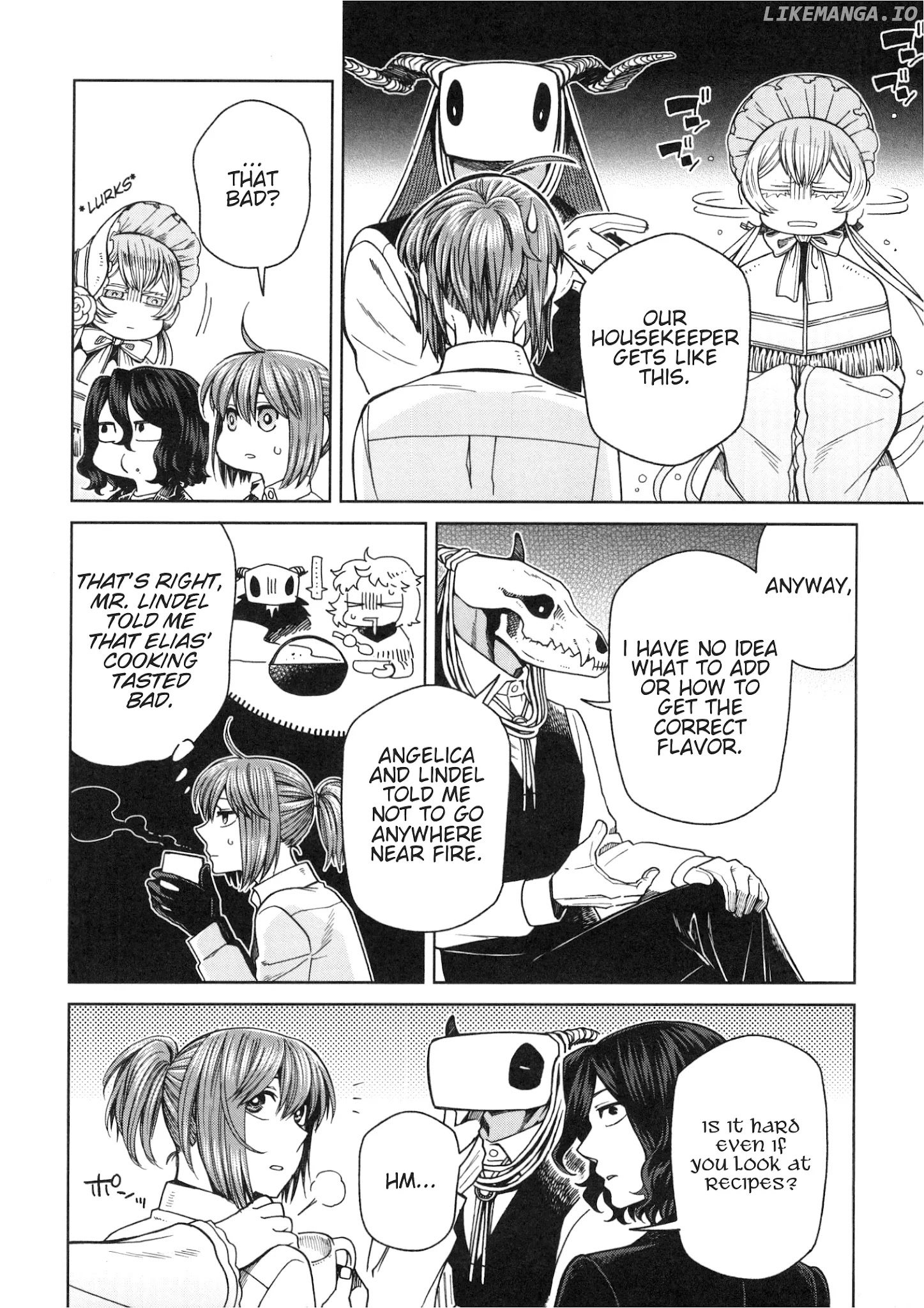Mahou Tsukai no Yome chapter 80.5 - page 9