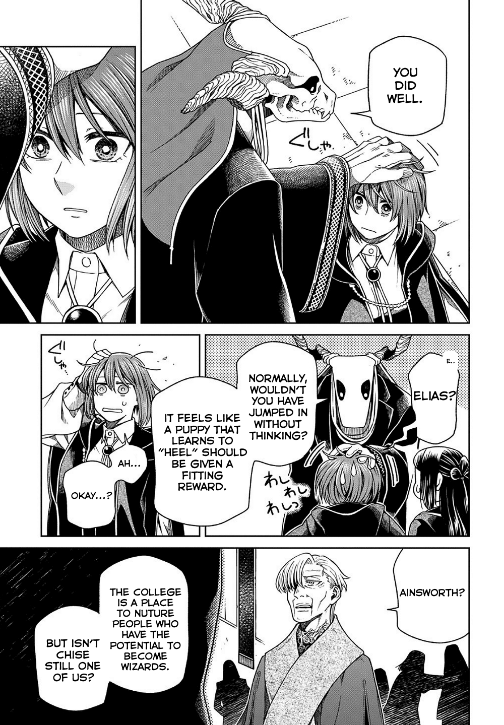Mahou Tsukai no Yome chapter 81 - page 35