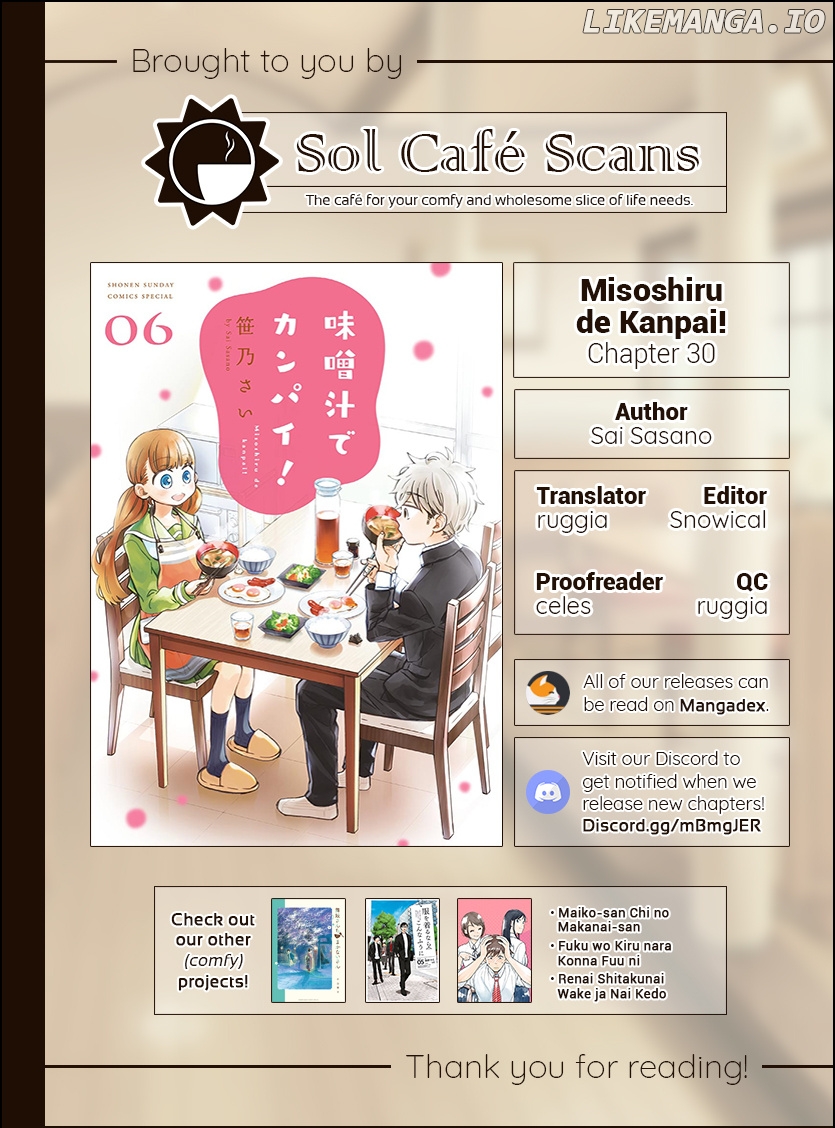 Misoshiru de Kanpai! chapter 30 - page 41