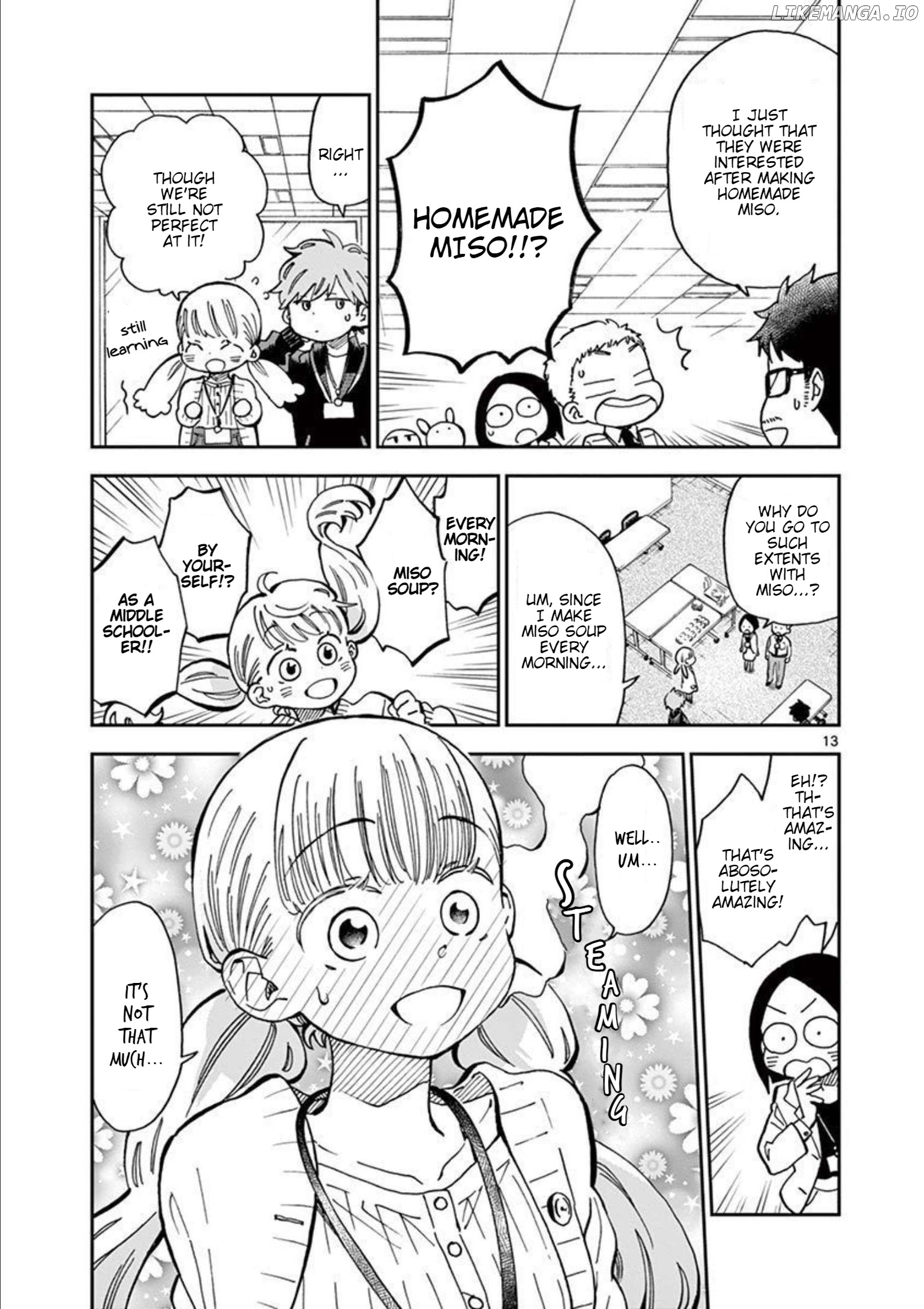 Misoshiru de Kanpai! chapter 45 - page 14