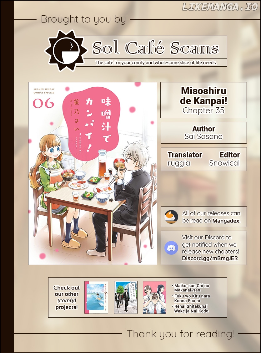 Misoshiru de Kanpai! chapter 35 - page 35
