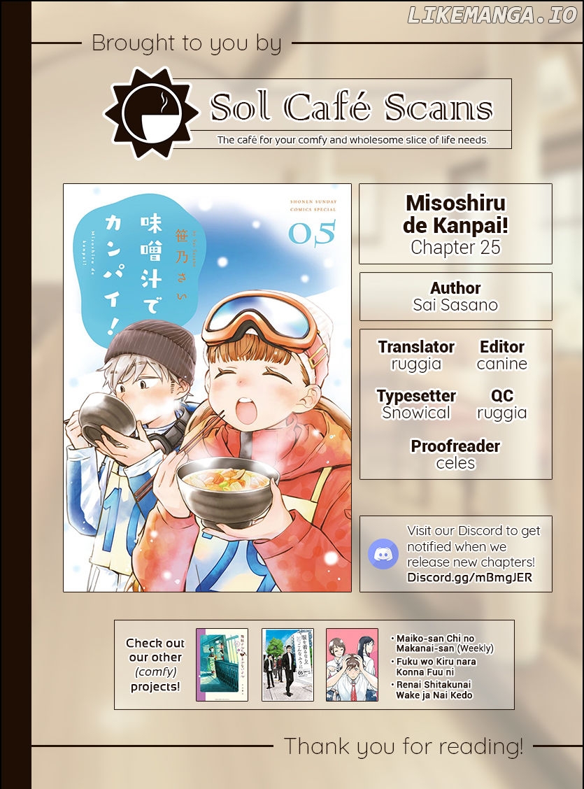 Misoshiru de Kanpai! chapter 25 - page 35