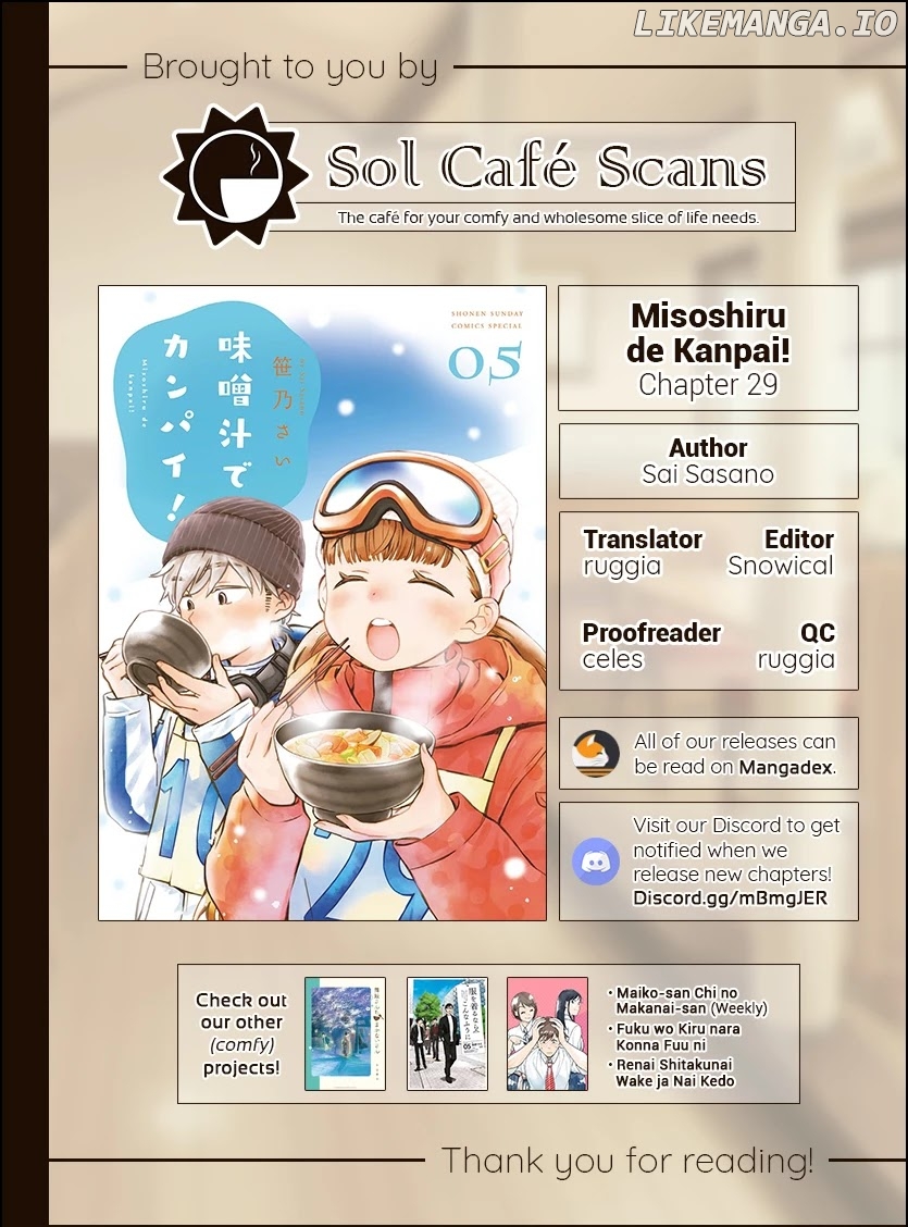Misoshiru de Kanpai! chapter 29 - page 36