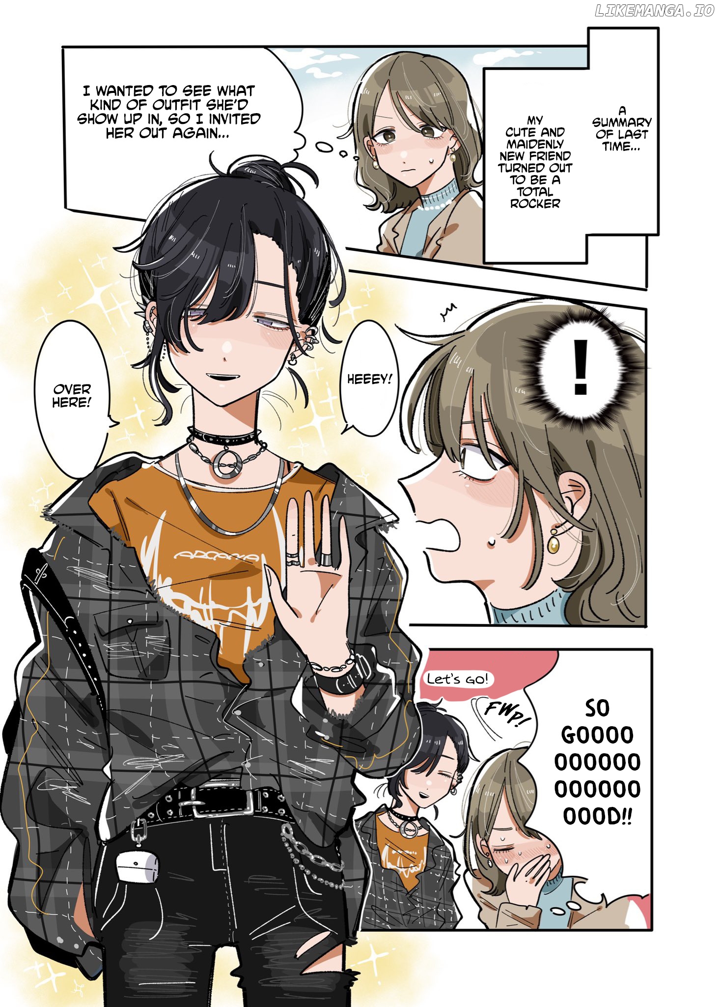 My New Friend Wasn’t What I Expected chapter 2 - page 1
