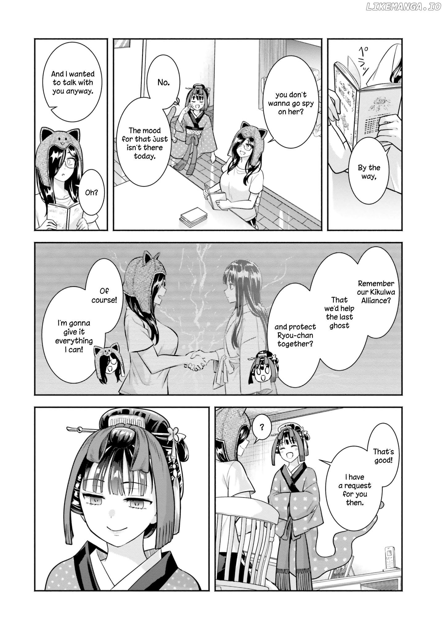 Okiku-San Wa Ichatsukitai chapter 10 - page 10