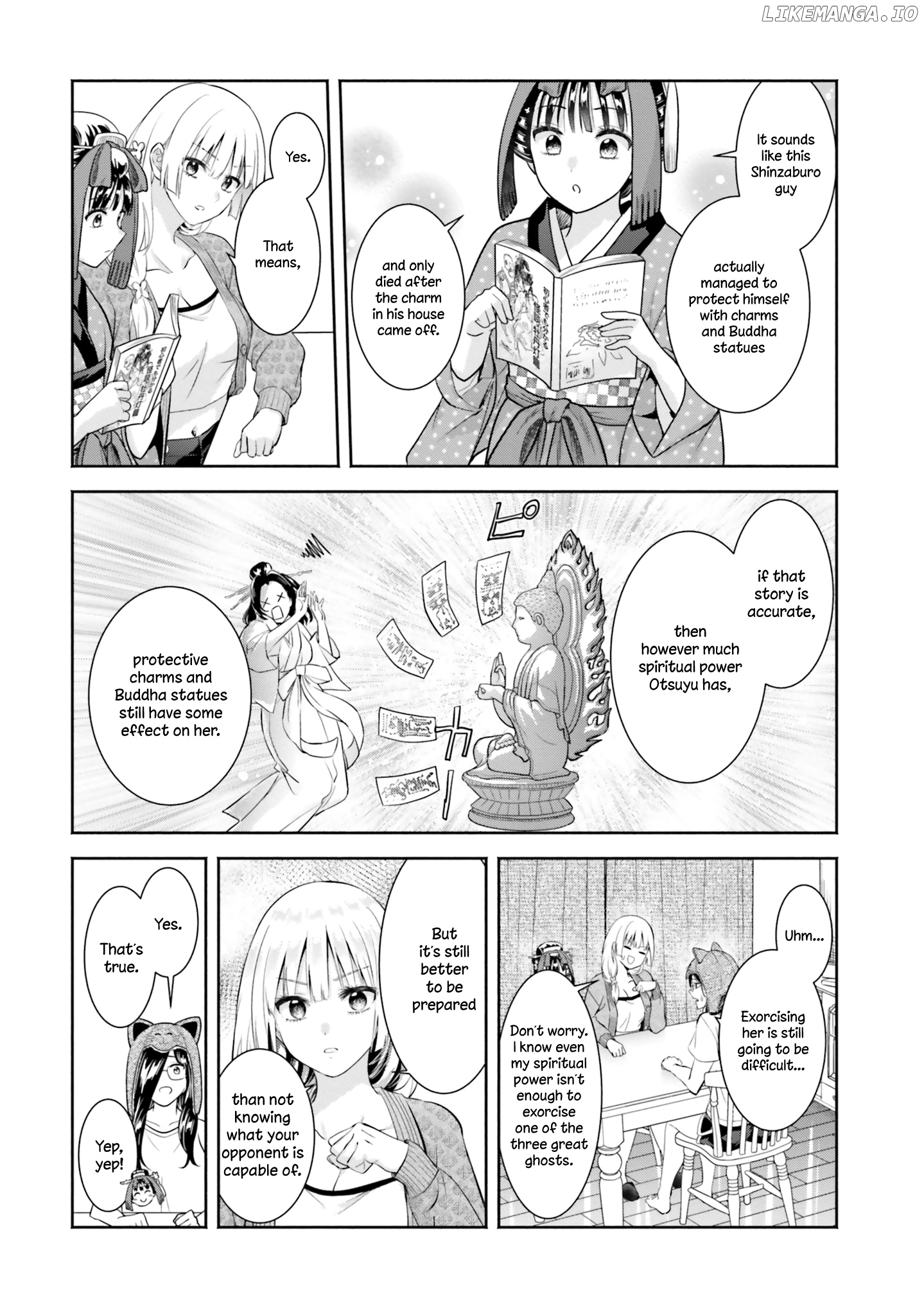 Okiku-San Wa Ichatsukitai chapter 10 - page 14