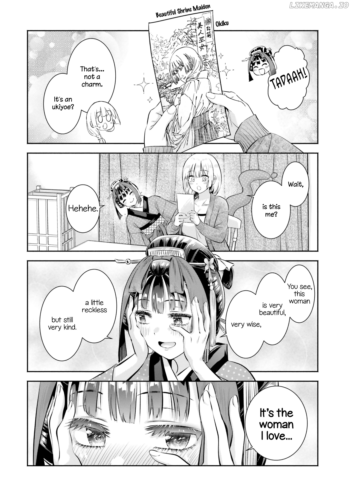 Okiku-San Wa Ichatsukitai chapter 10 - page 16
