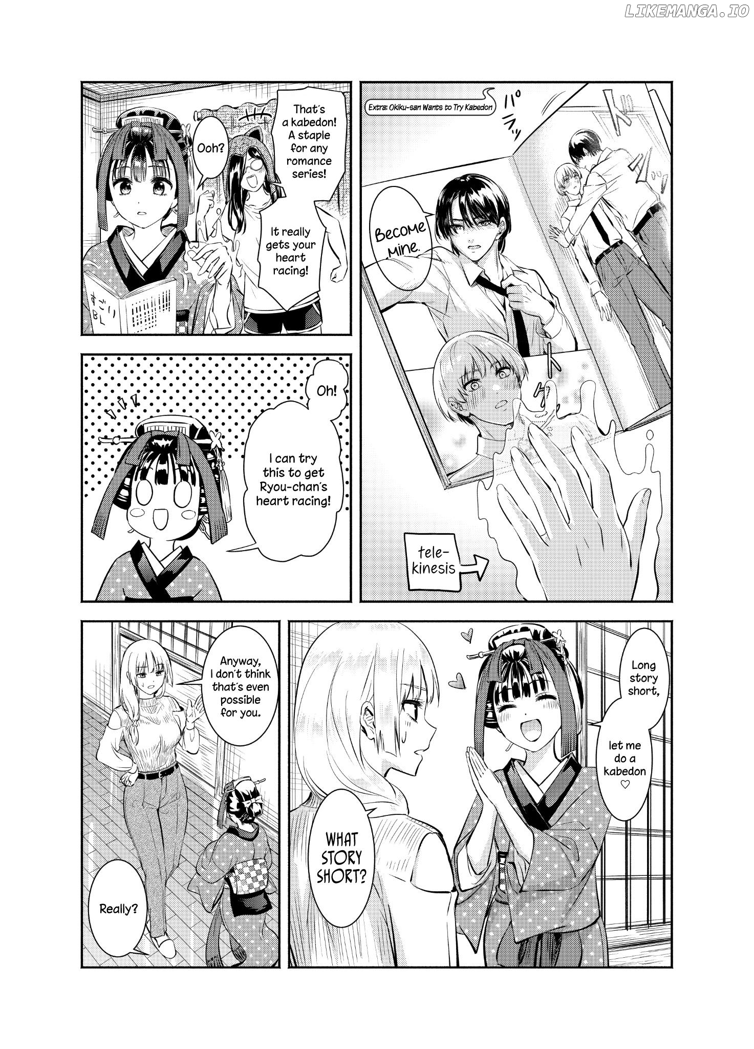 Okiku-San Wa Ichatsukitai chapter 10.1 - page 1