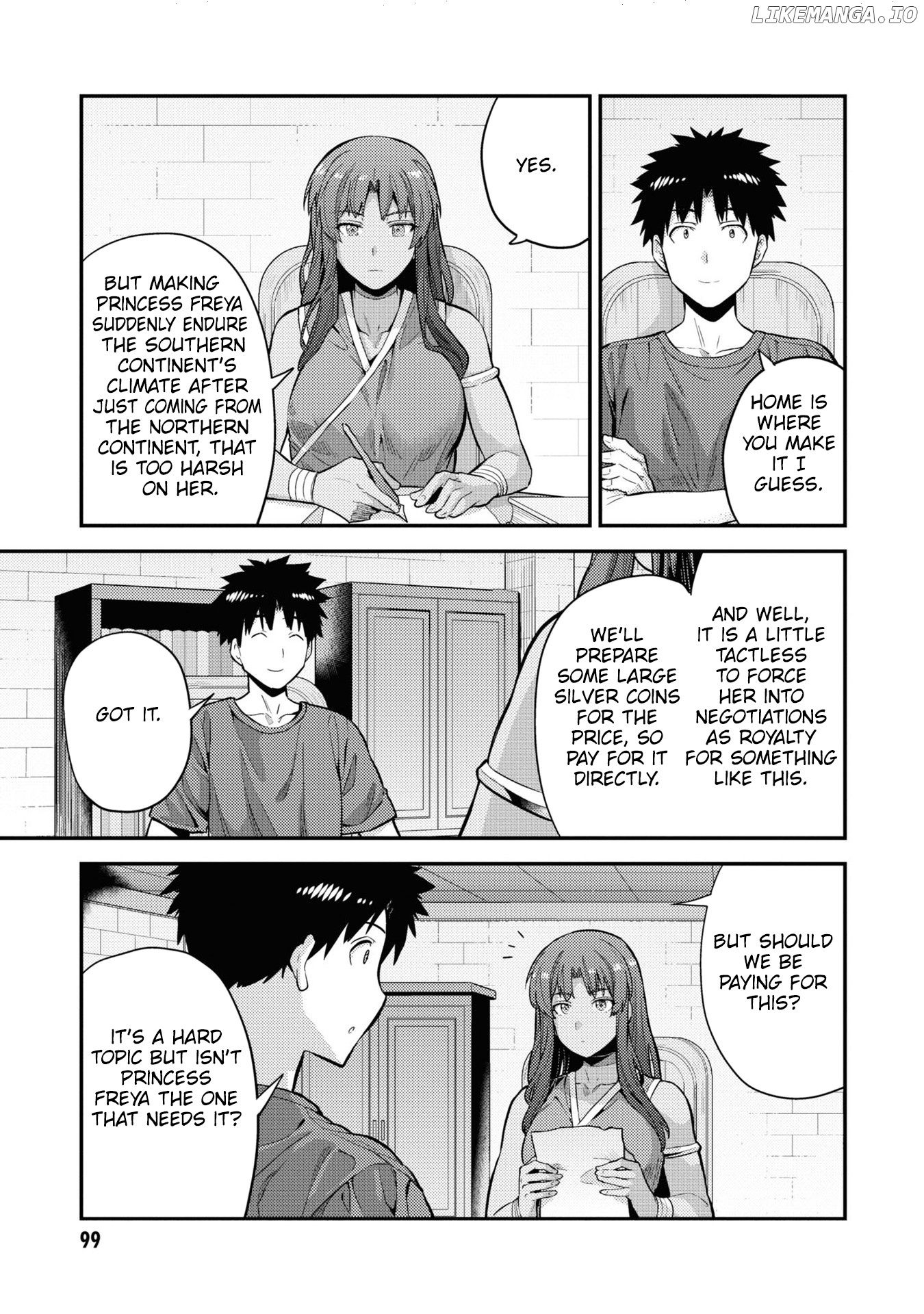 Risou no Himo Seikatsu chapter 59 - page 14