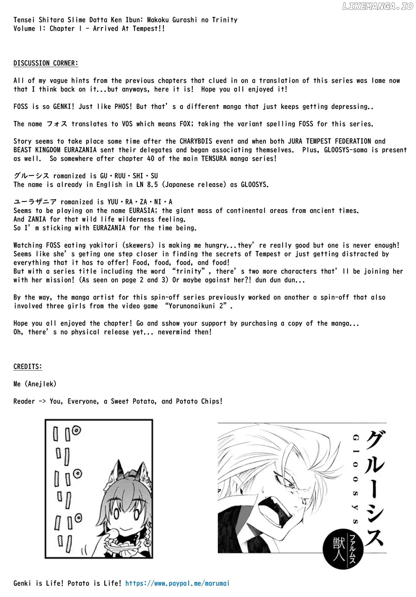 That Time I Was Reincarnated As A Slime Strange Tales: Monster Country Life Of Trinity chapter 1 - page 35