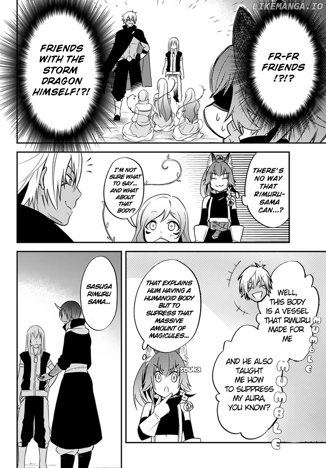 That Time I Was Reincarnated As A Slime Strange Tales: Monster Country Life Of Trinity chapter 30.2 - page 14