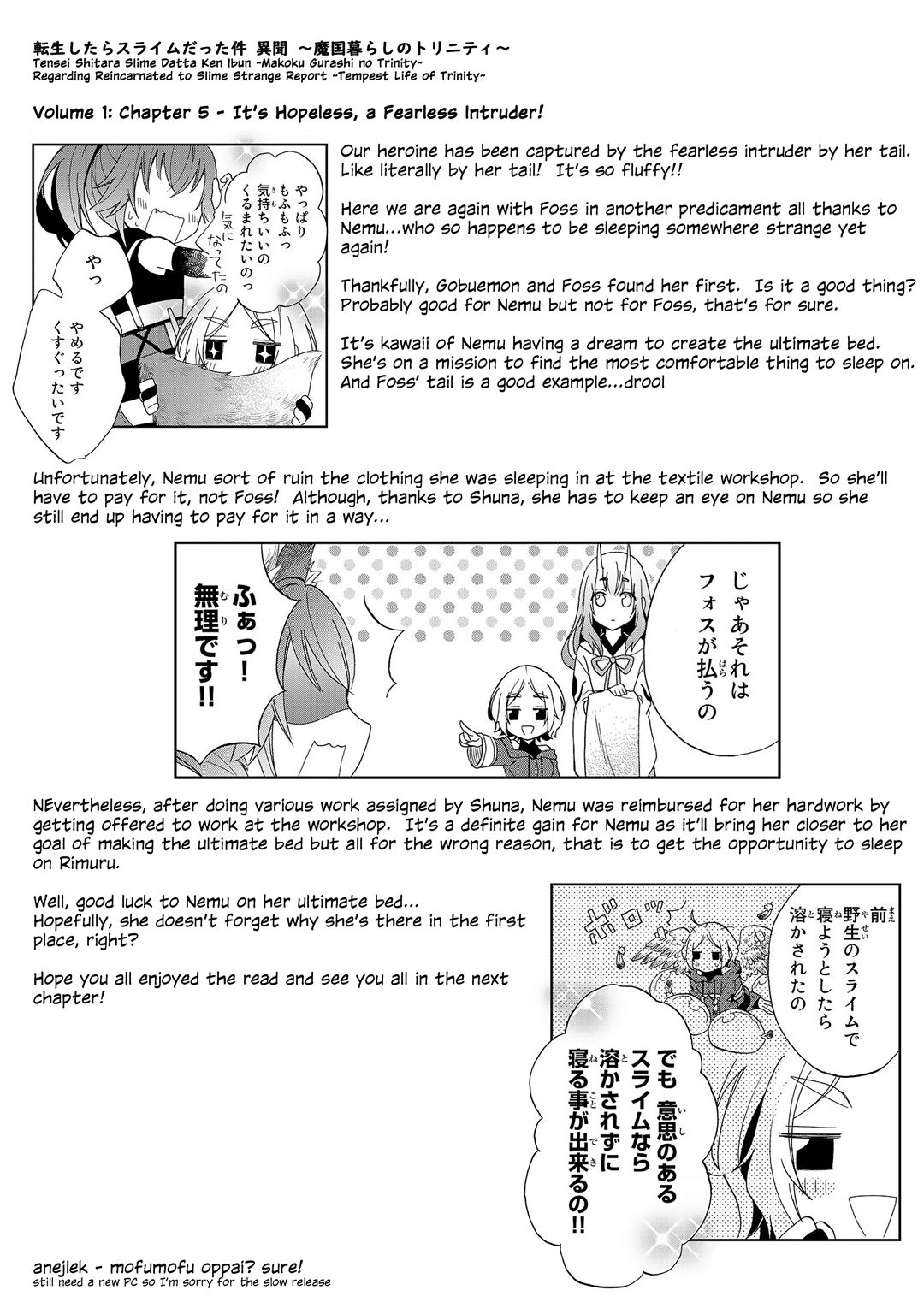 That Time I Was Reincarnated As A Slime Strange Tales: Monster Country Life Of Trinity chapter 5 - page 23