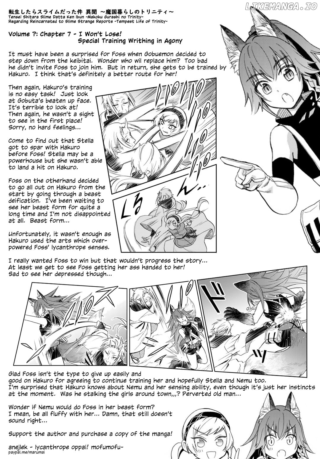 That Time I Was Reincarnated As A Slime Strange Tales: Monster Country Life Of Trinity chapter 7 - page 23